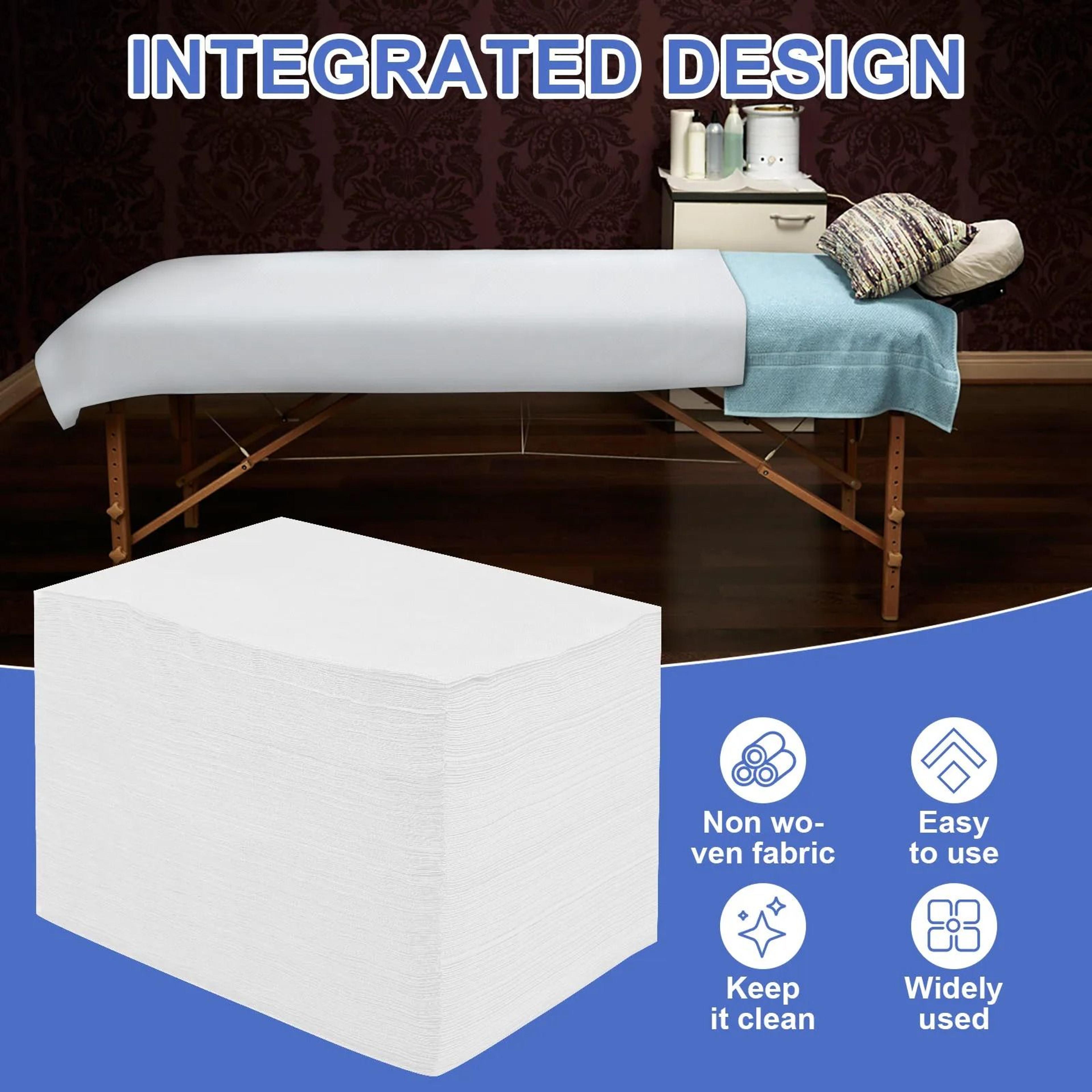 100Pack Thickened NonWoven Disposable Bed Sheets 3