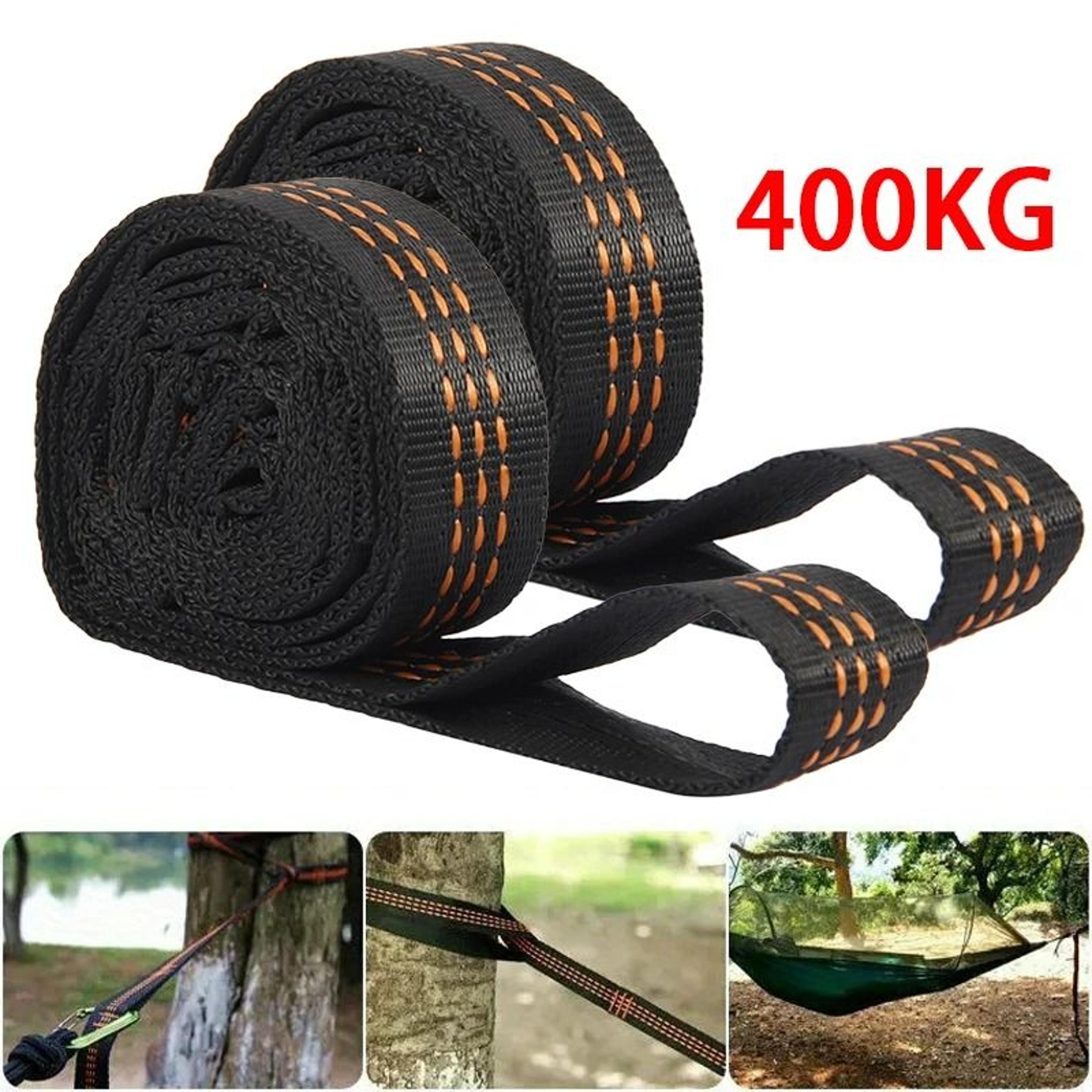 2Pack HeavyDuty 8818 Lb Capacity Adjustable Hammock Tree Straps 0