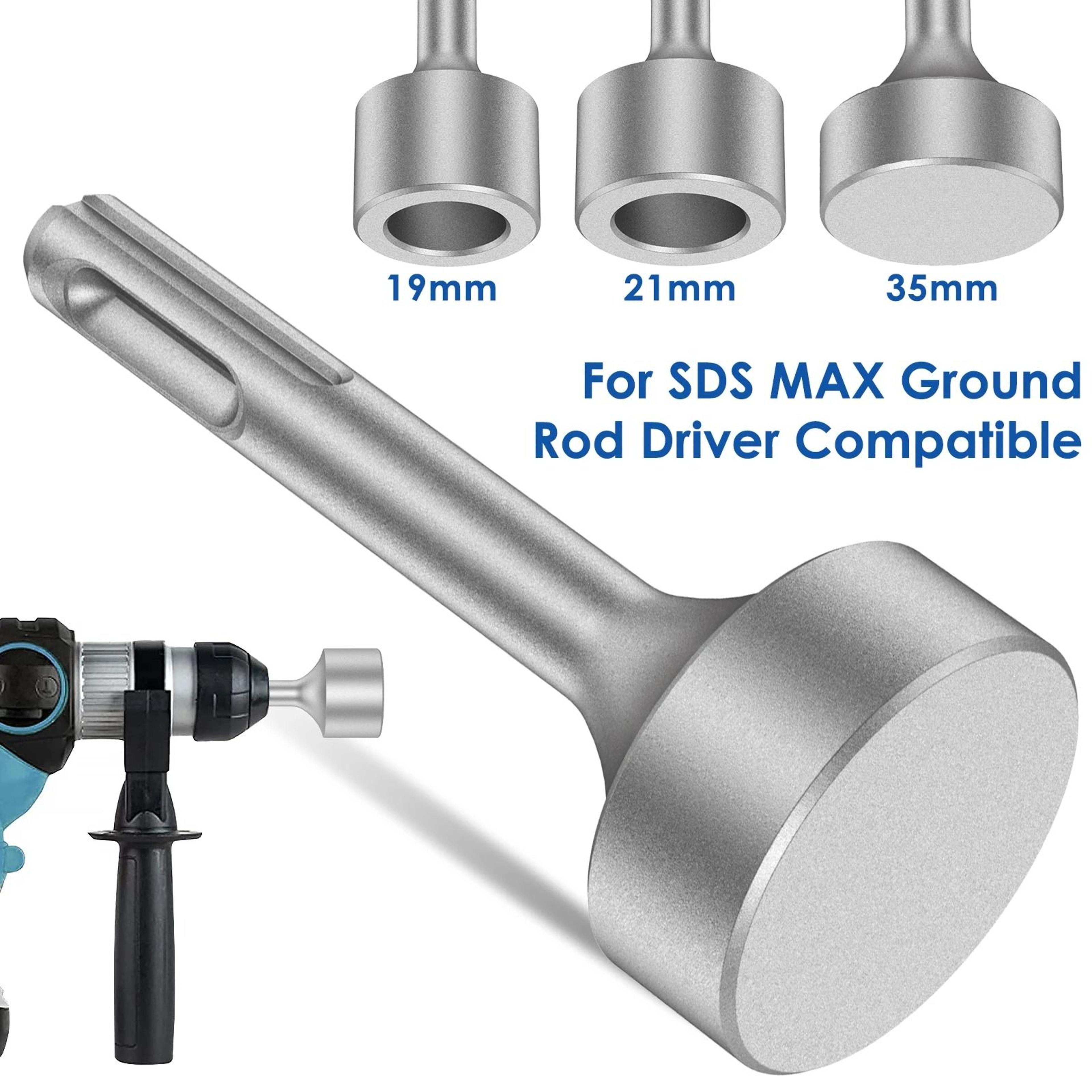 SDSPlus HeavyDuty Steel Ground Rod Driver Drill Bit 0