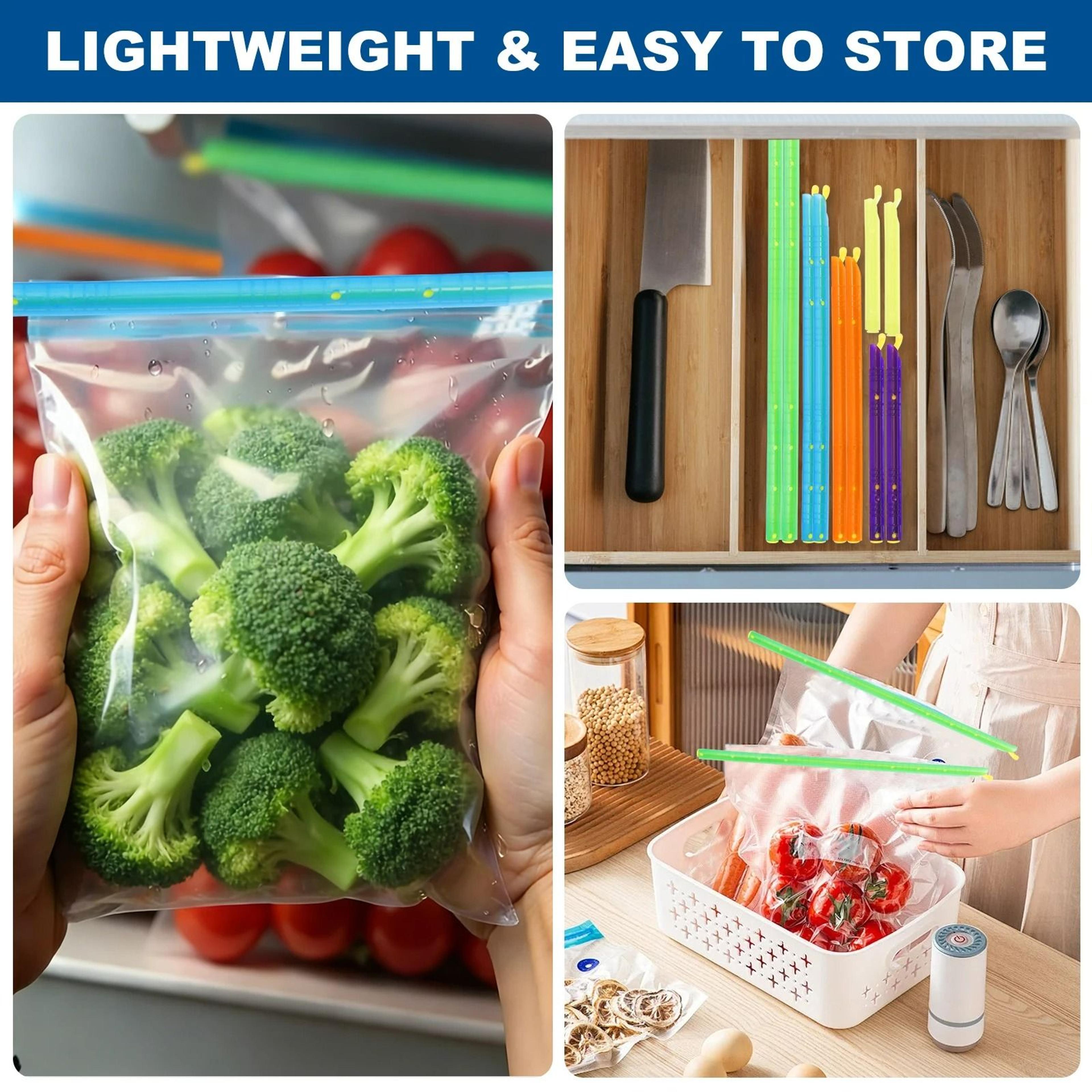 30Piece Plastic Food  Snack Bag Sealing Clips Set 3