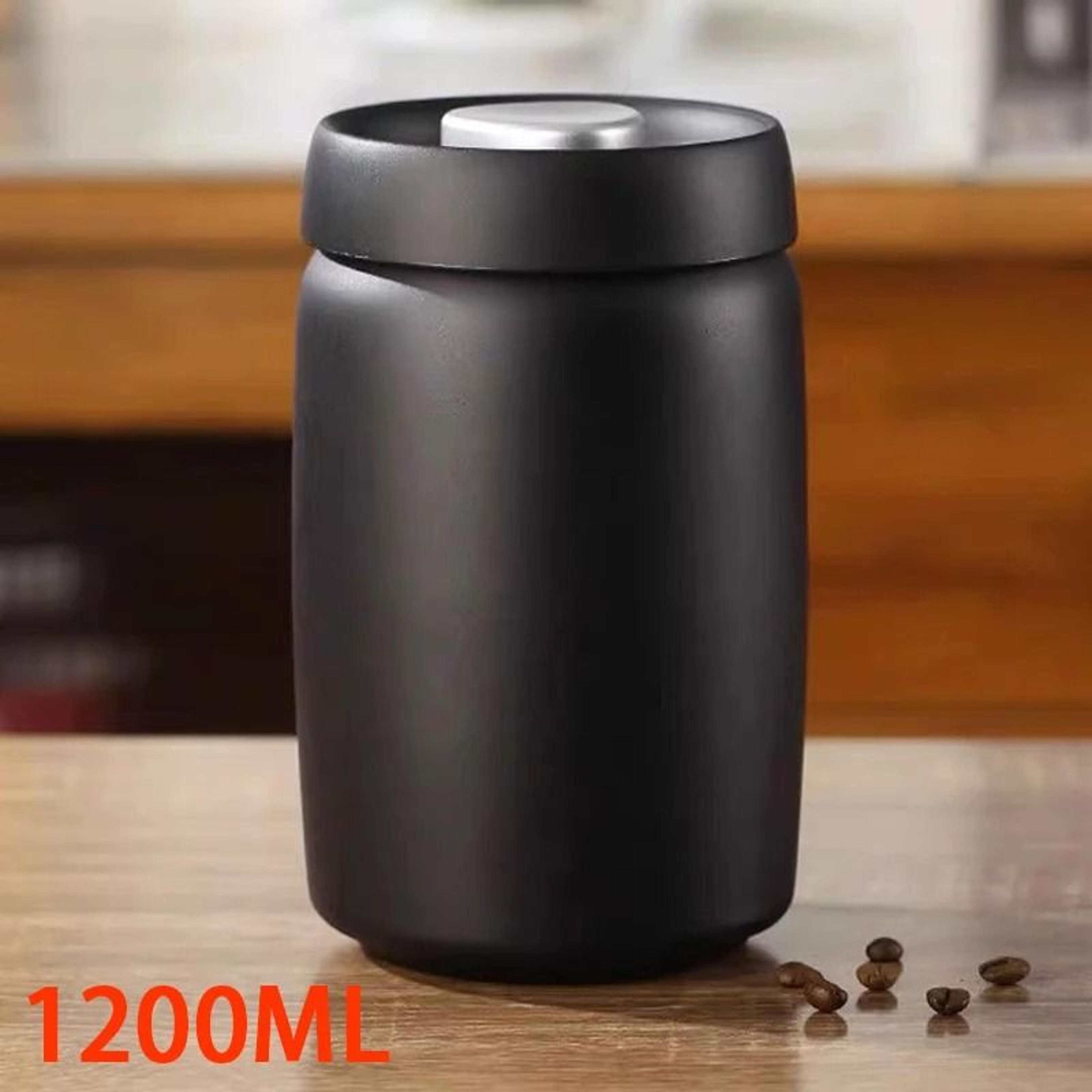Vacuum Sealed Stainless Steel Coffee  Food Storage Canister 1