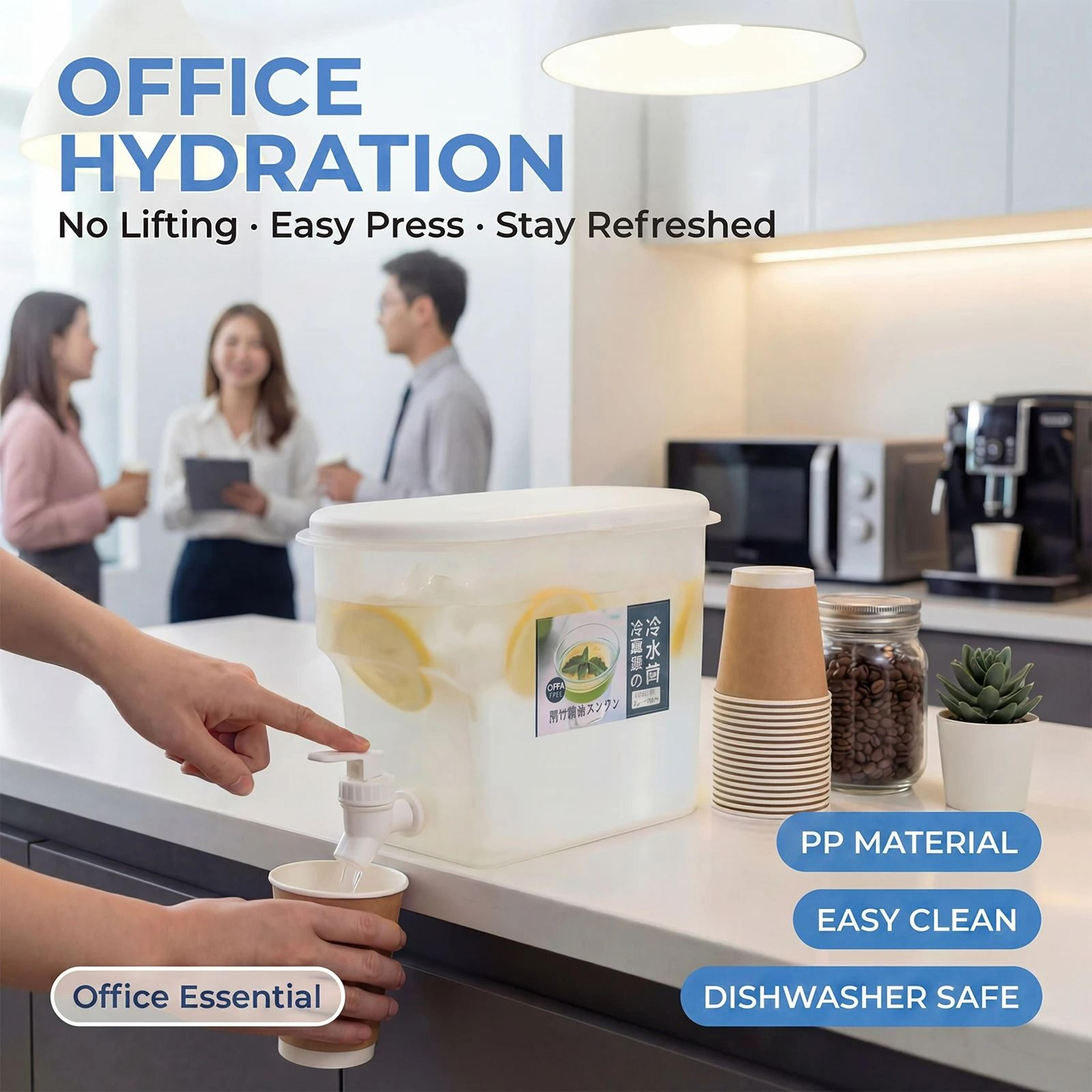 Refrigerator Beverage Dispenser With Spout 3