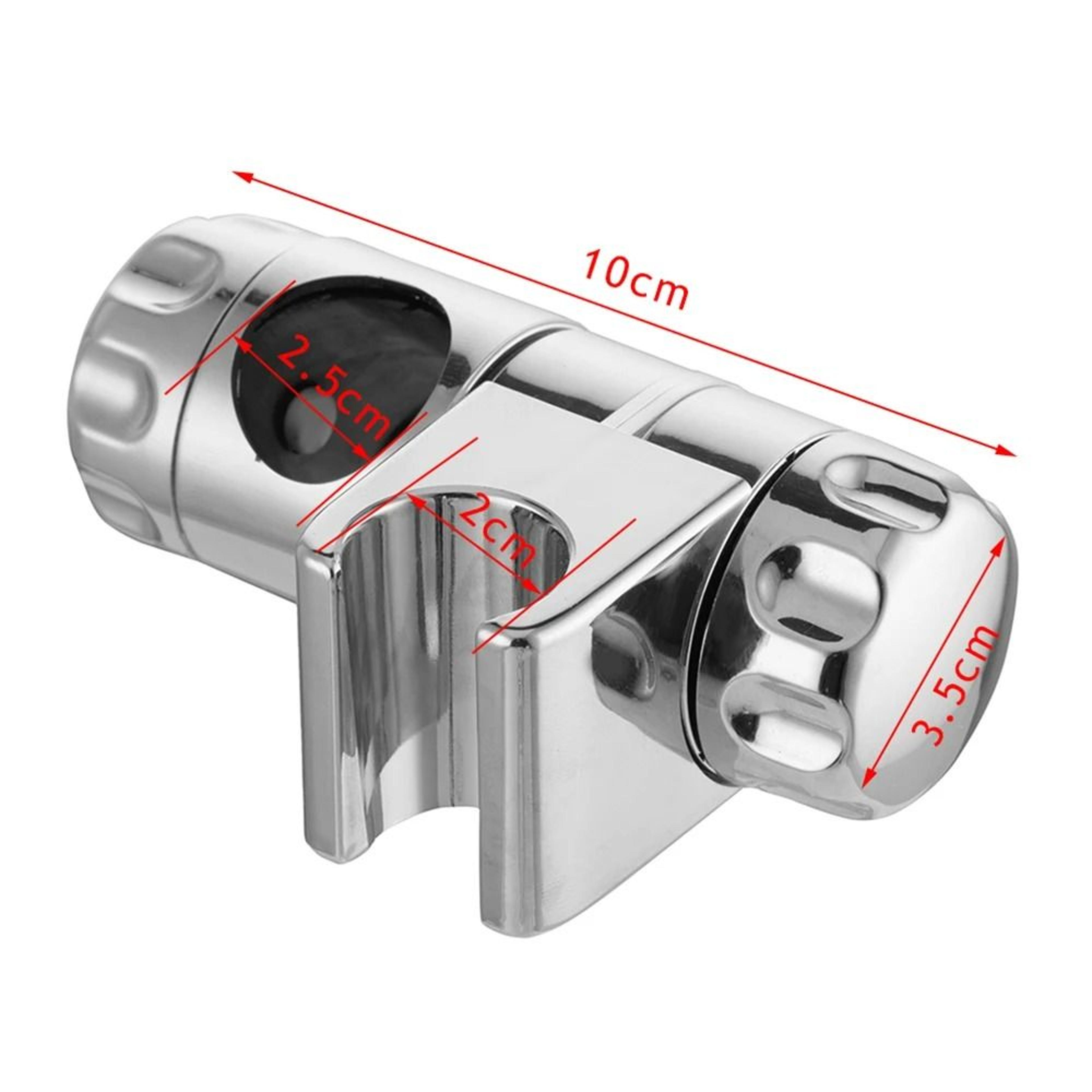 Adjustable Bathroom Shower Rail Slider Bar Bracket Holder 5