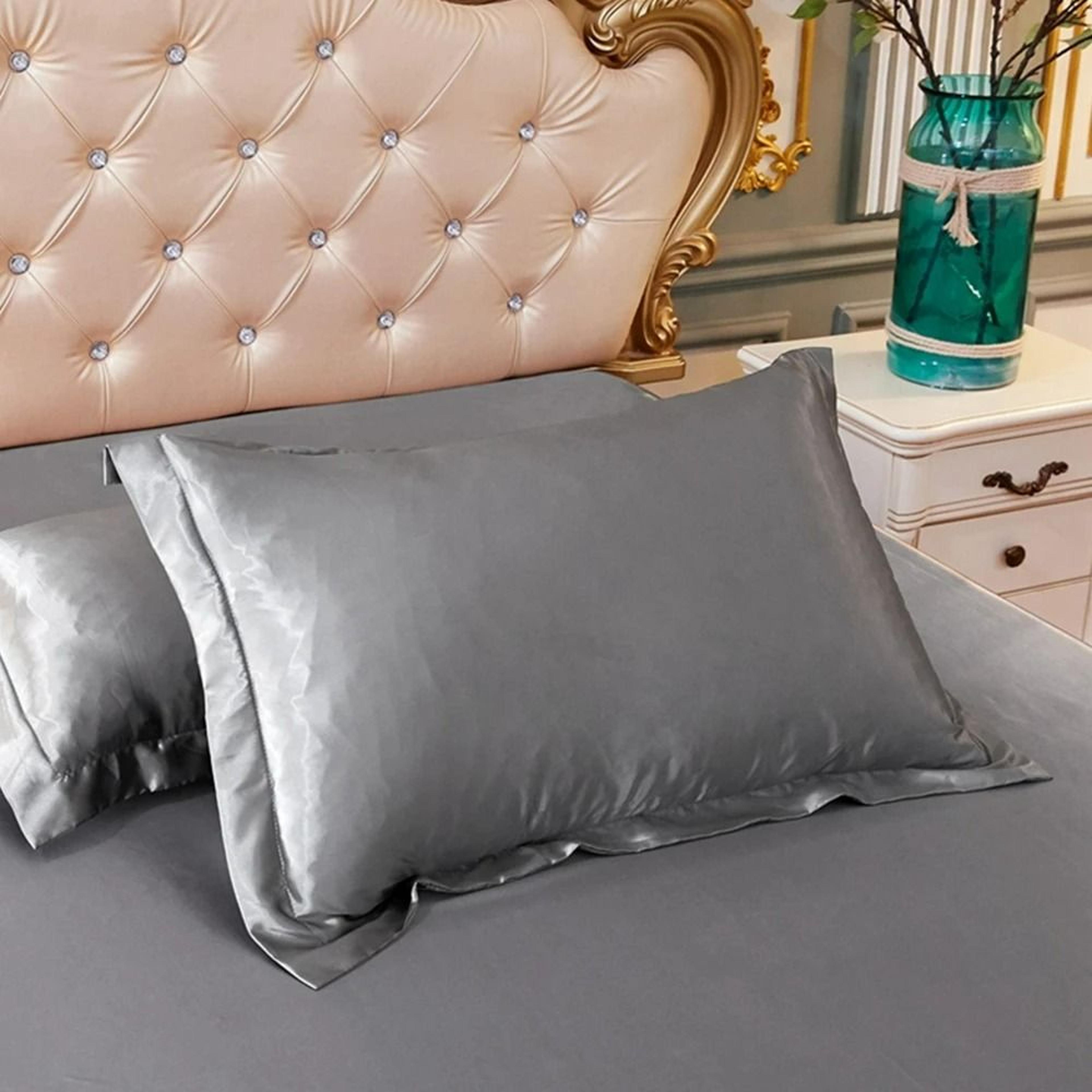 Silky Satin Beauty Breathable Pillowcase 3