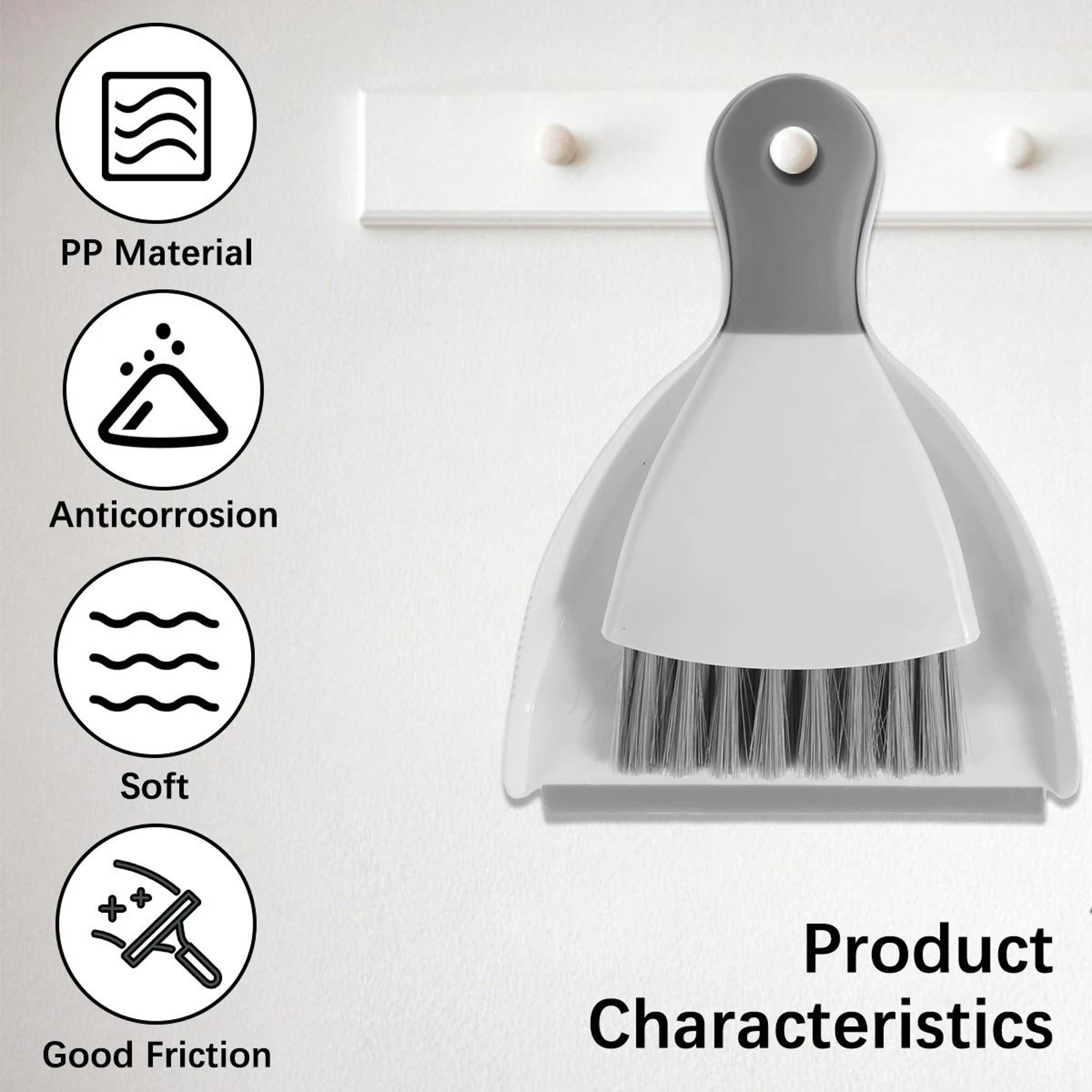 Mini Dustpan  Brush Set Desktop Crumb Sweeper 3
