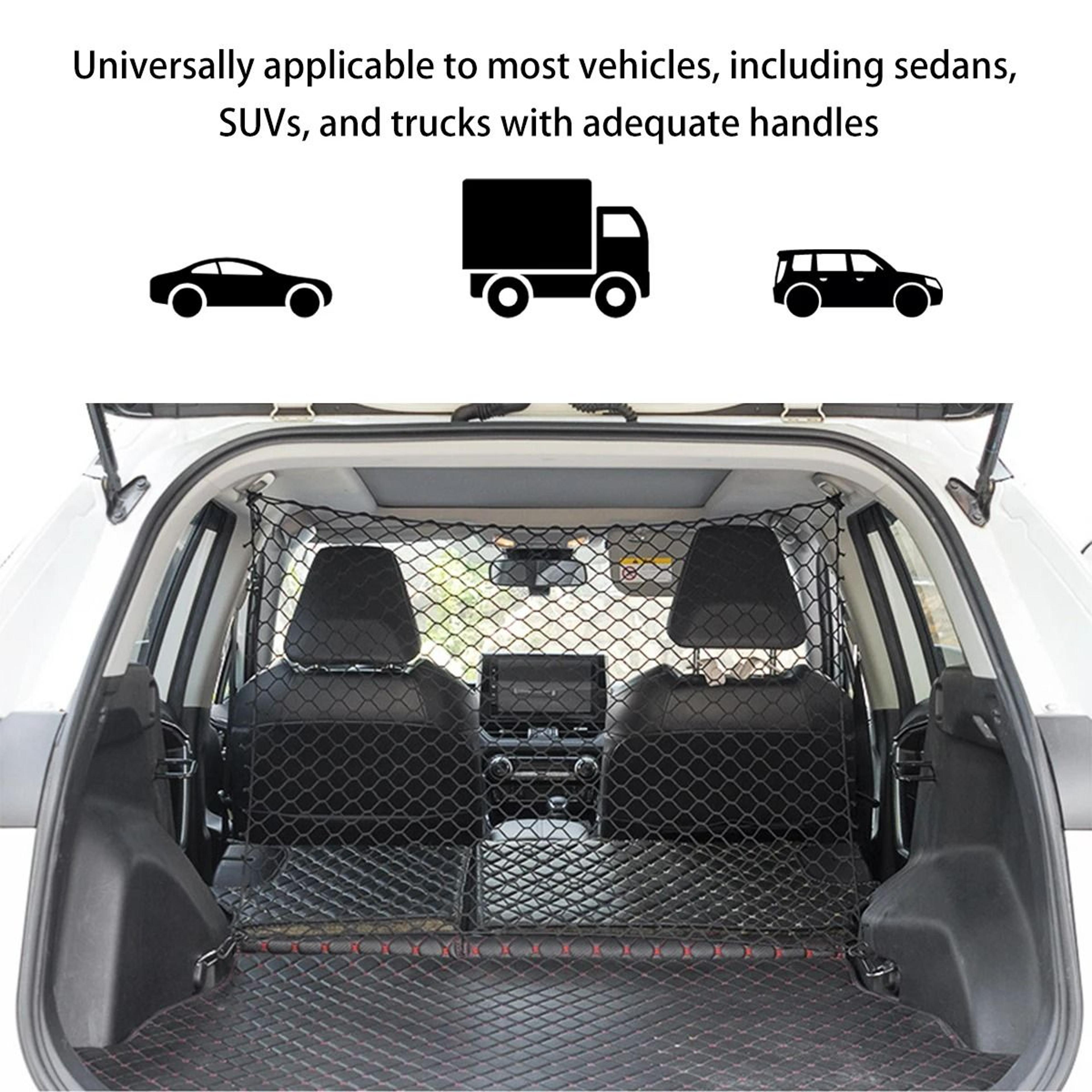 Car Dog Safety Net Barrier With Securing Hooks 3