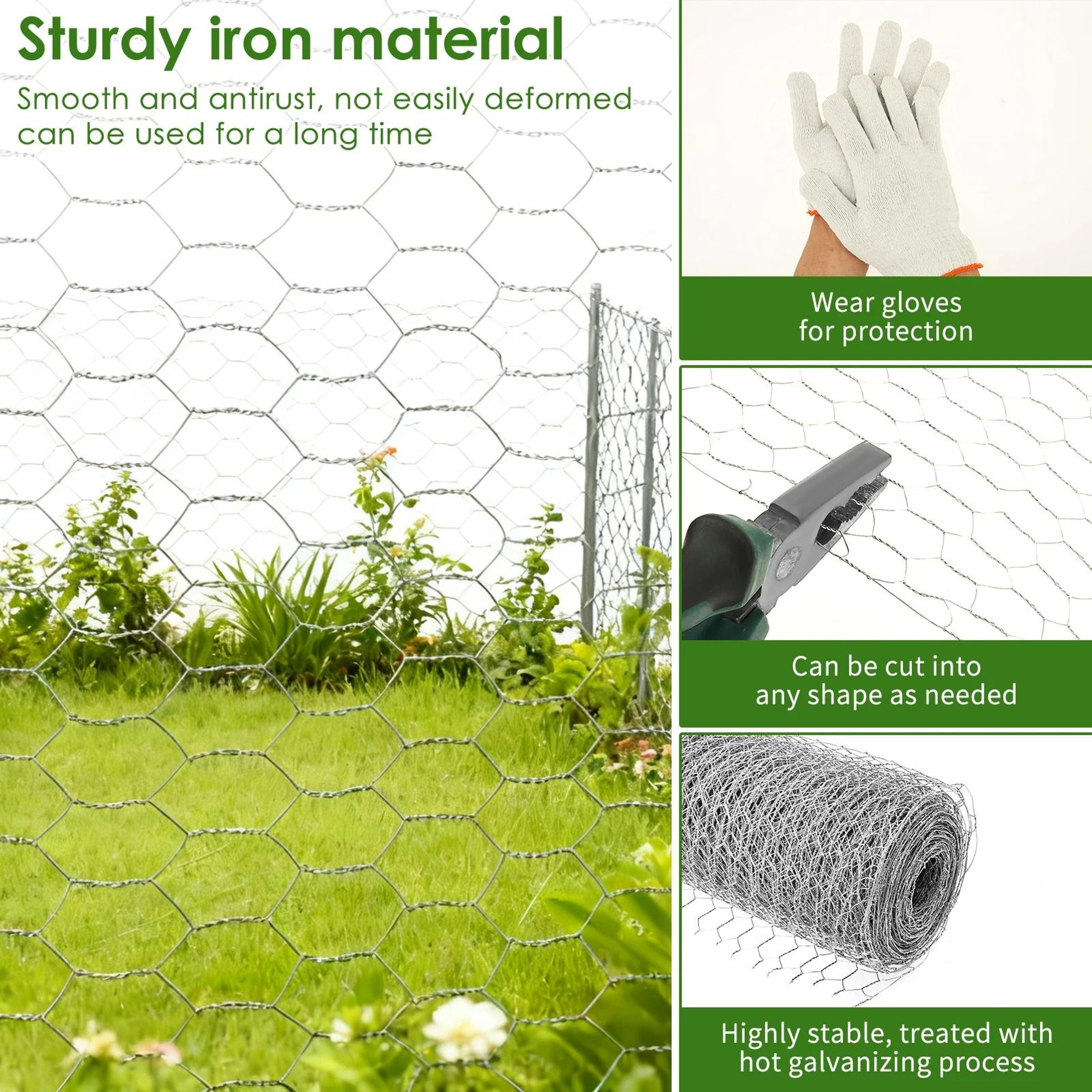 Hexagonal Galvanized Iron Wire Chicken Mesh Fencing Net 2