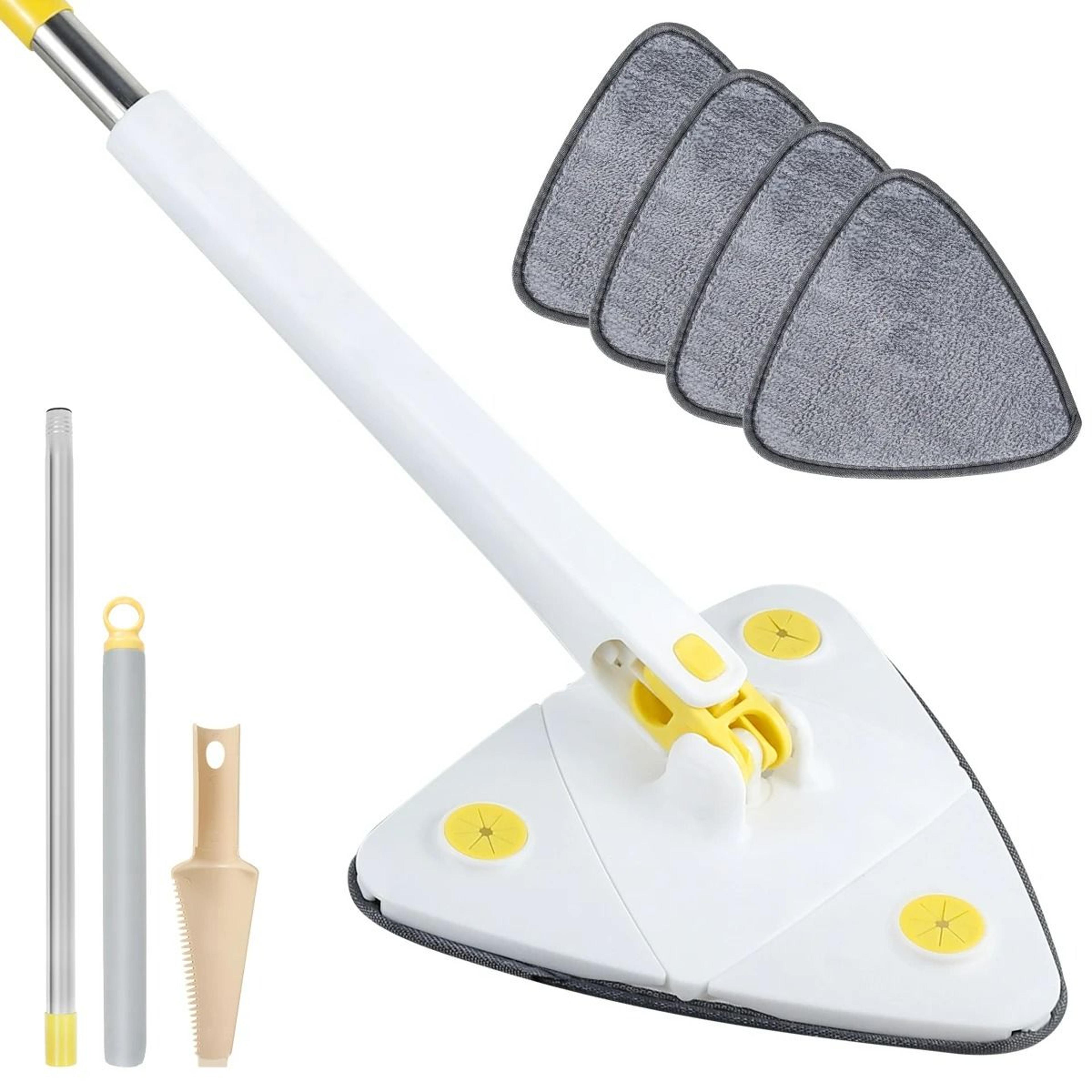 360 Rotatable Telescopic Triangle Cleaning Mop 9