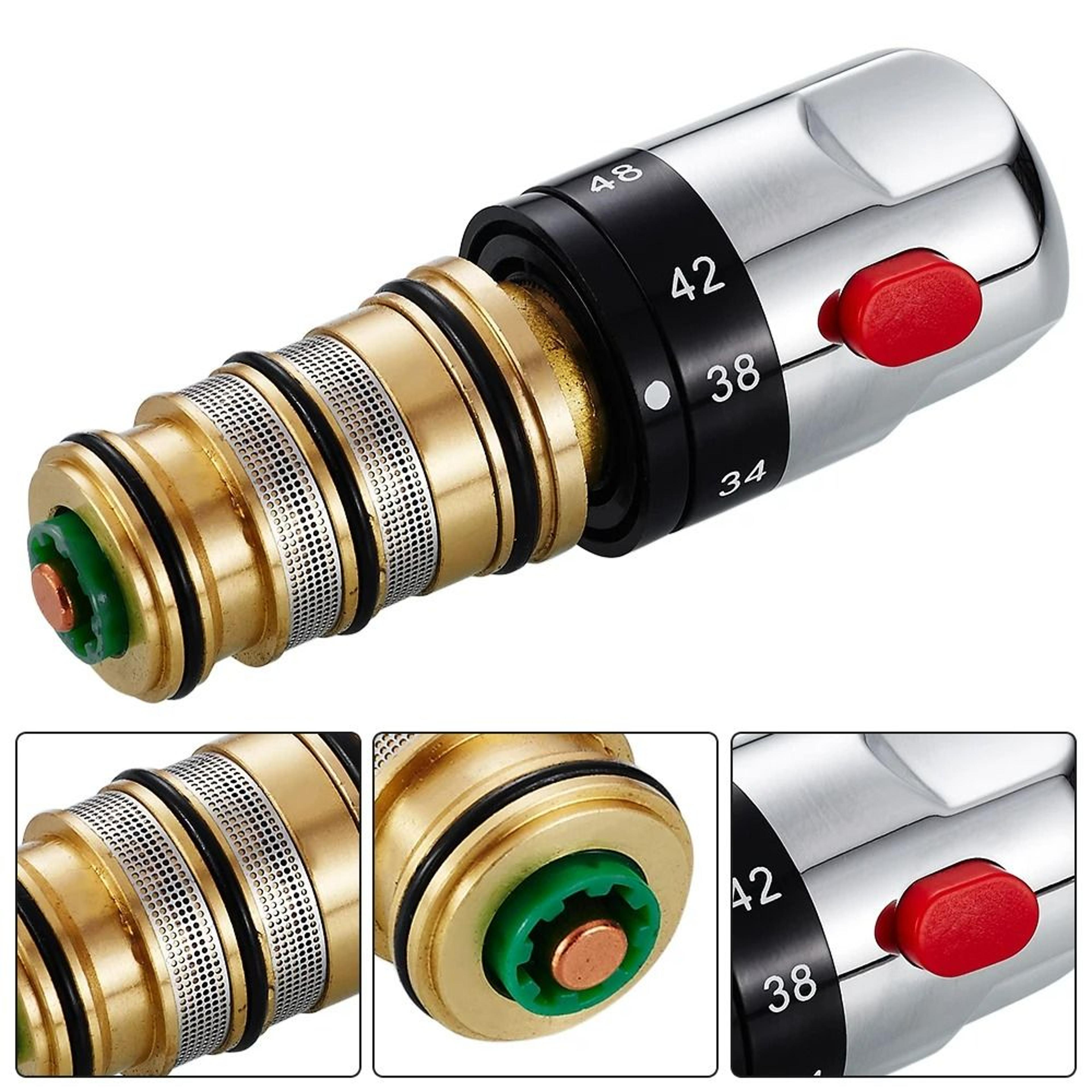 Brass Thermostatic Mixing Valve Cartridge Replacement 6