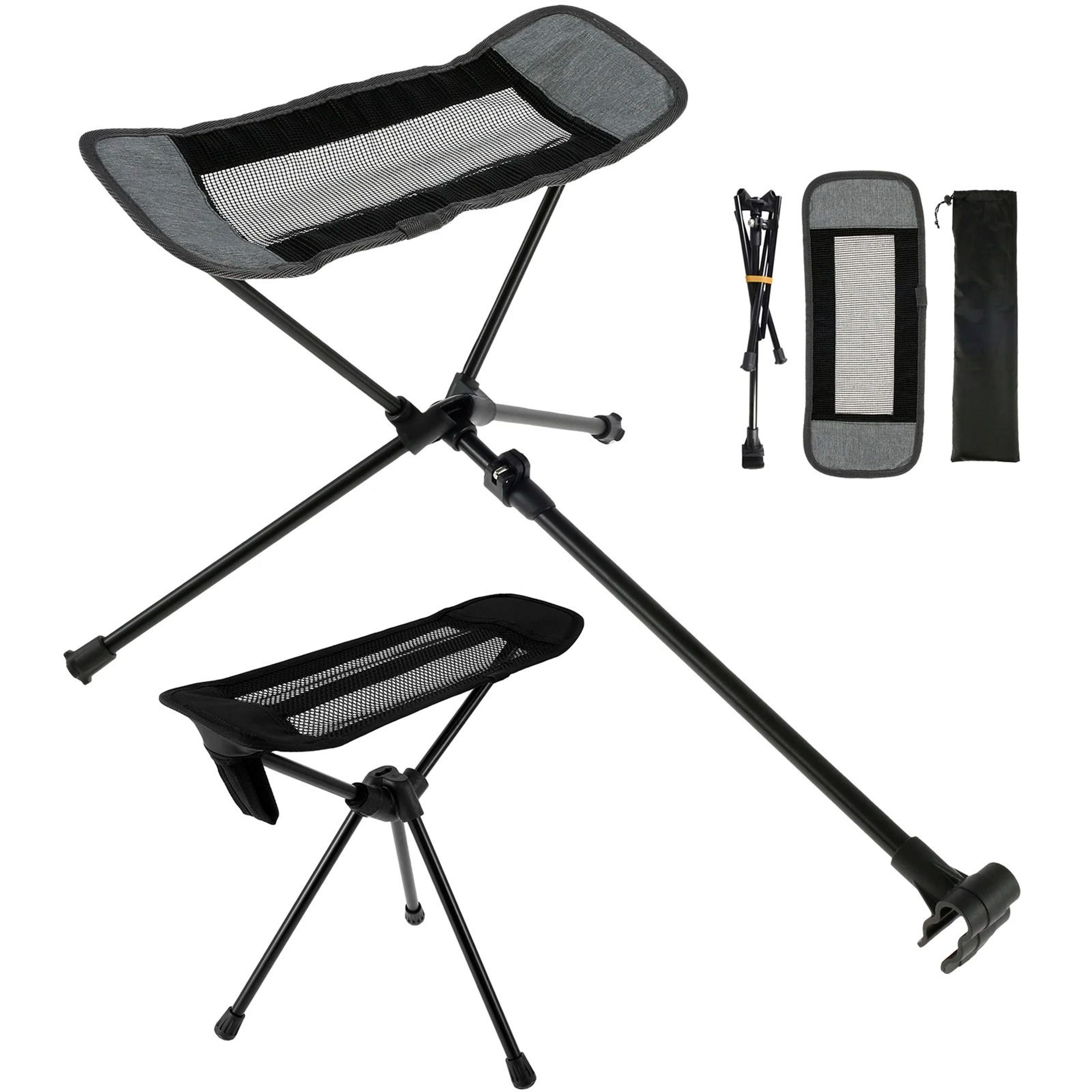Foldable Portable Camp Chair Footrest 0