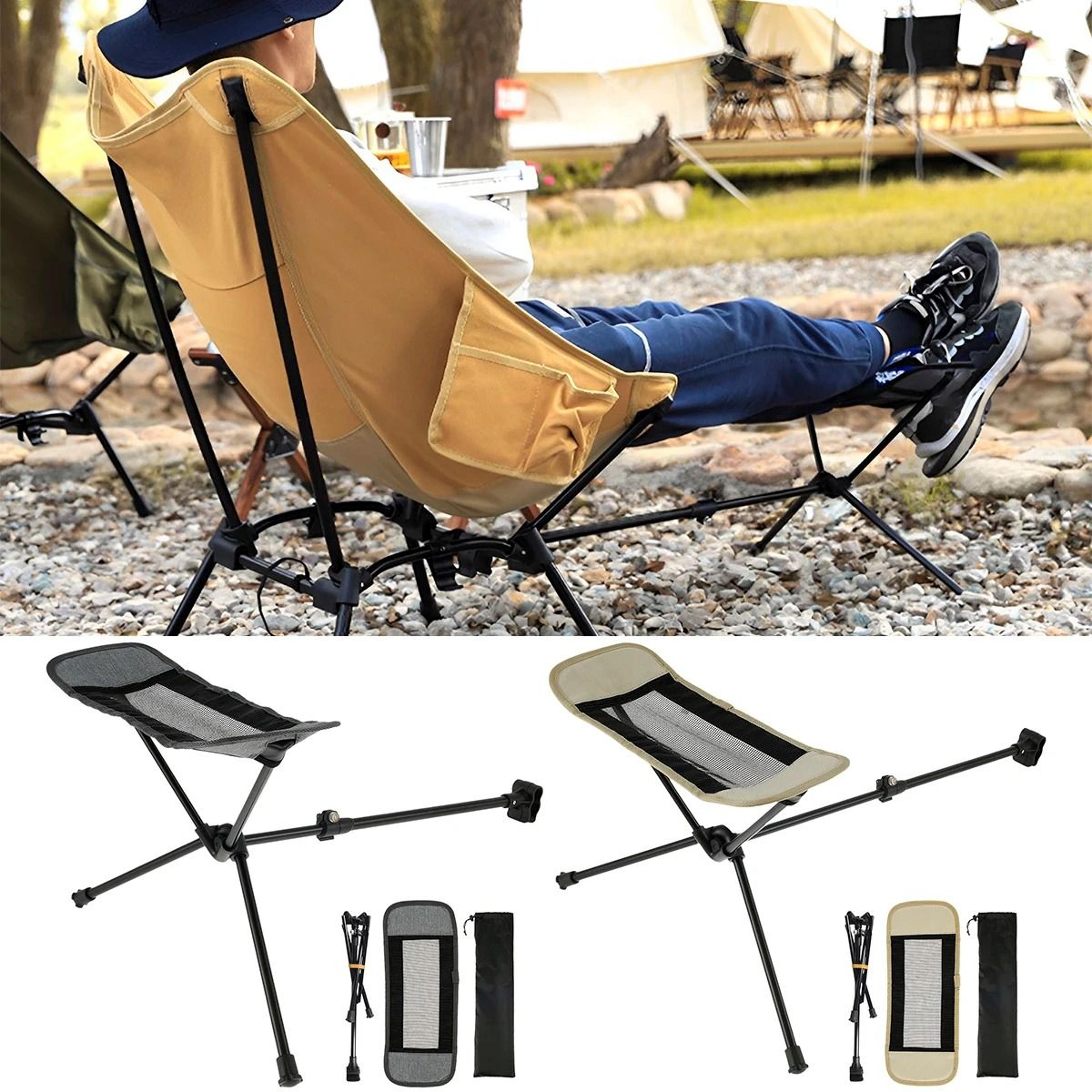 Foldable Portable Camp Chair Footrest 2