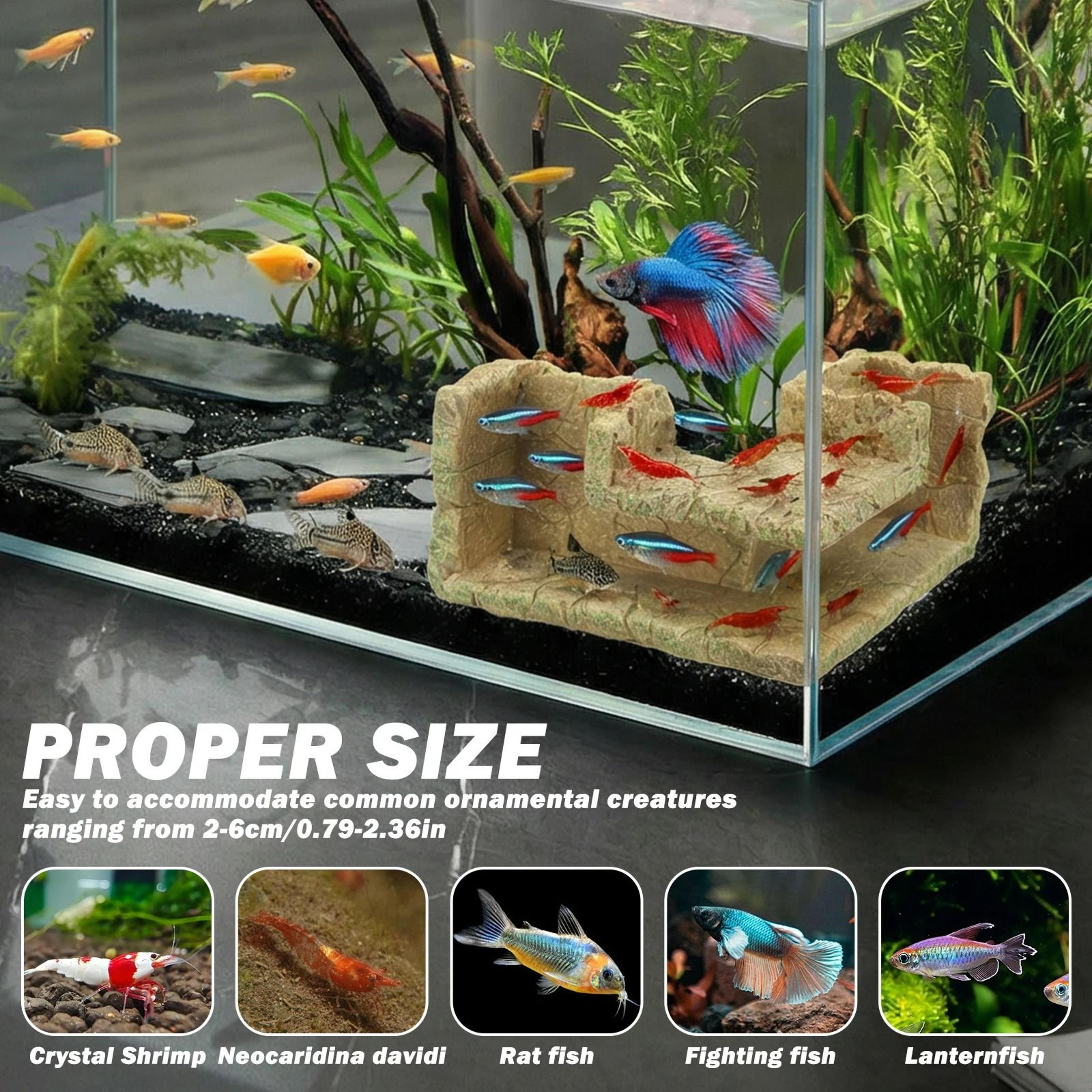 Aquarium Corner Hideaway Tunnel  Breeding Shelter 4