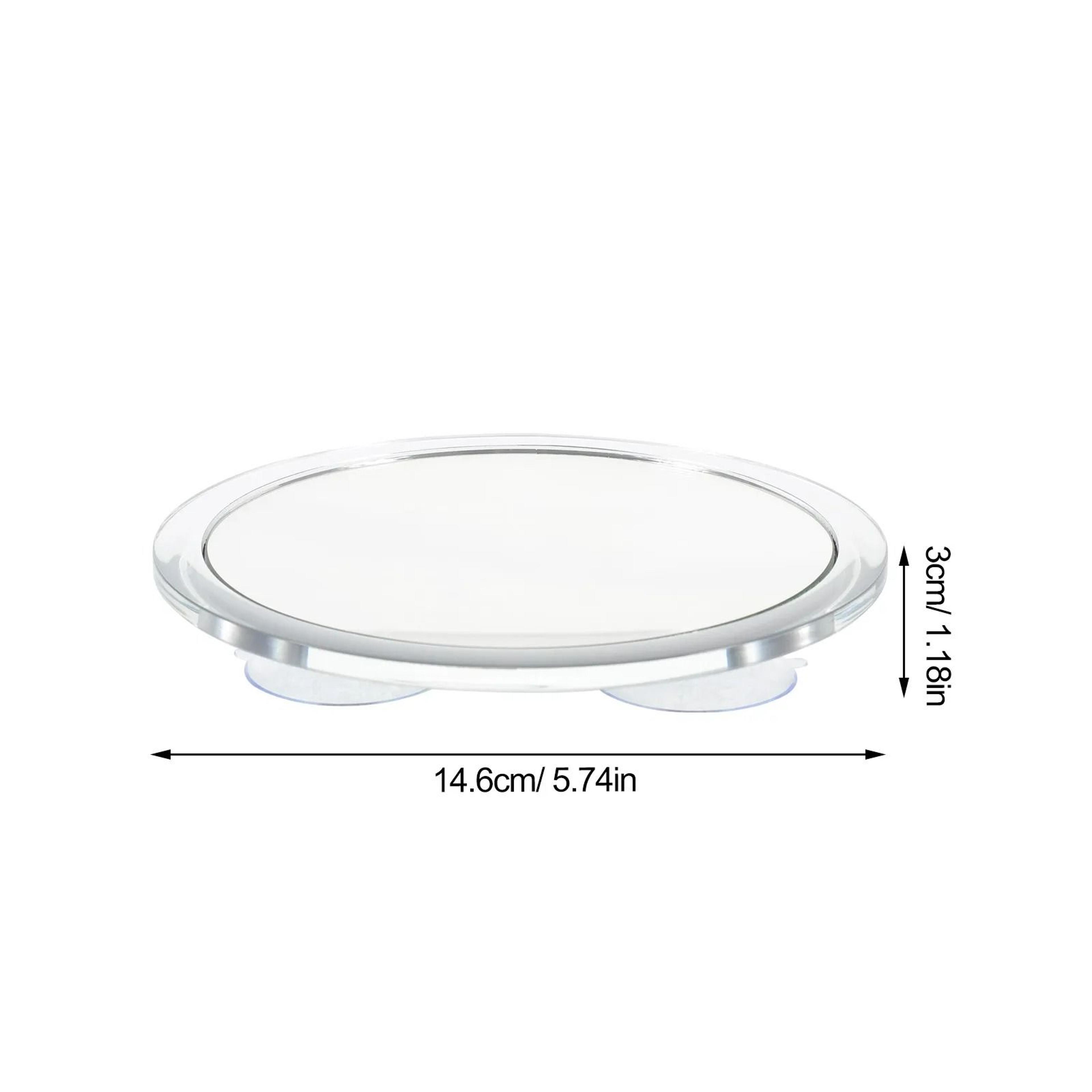 15x Magnifying Compact Mirror With Rear Suction Cups 7