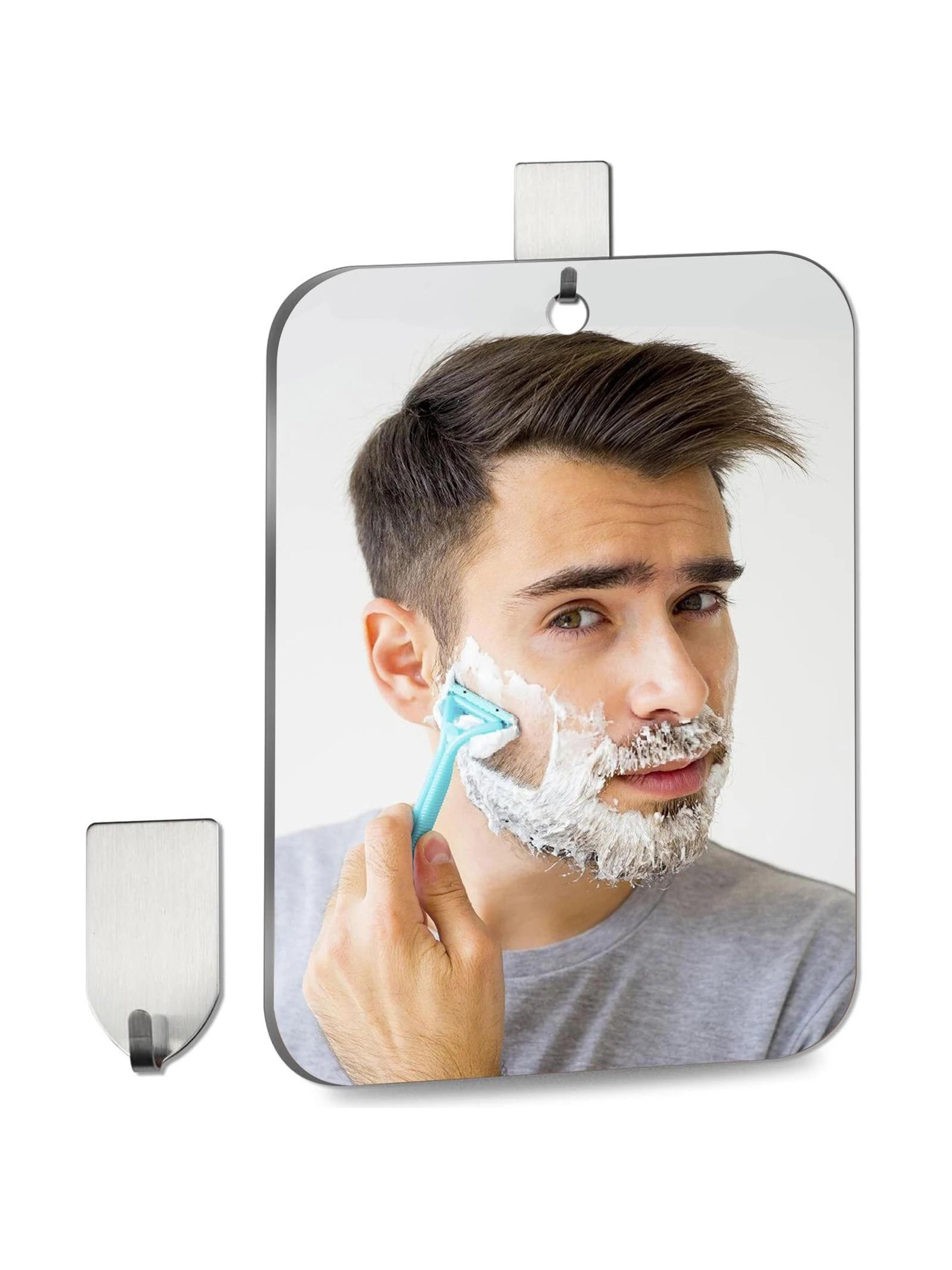 Acrylic Fogless Shower Mirror Wall Suction Cup 7