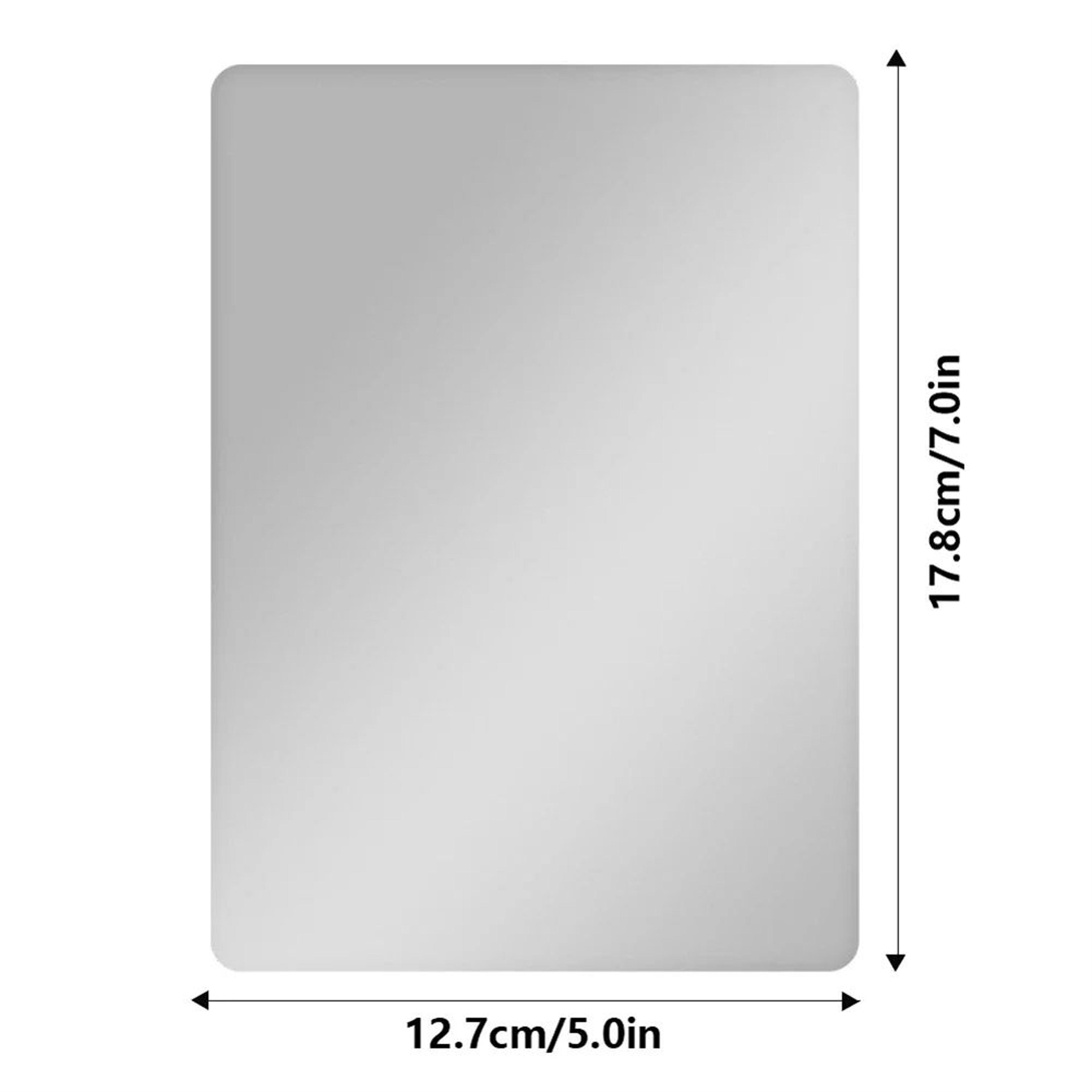 5x7Inch Magnetic Rectangular Acrylic Locker Mirror 2