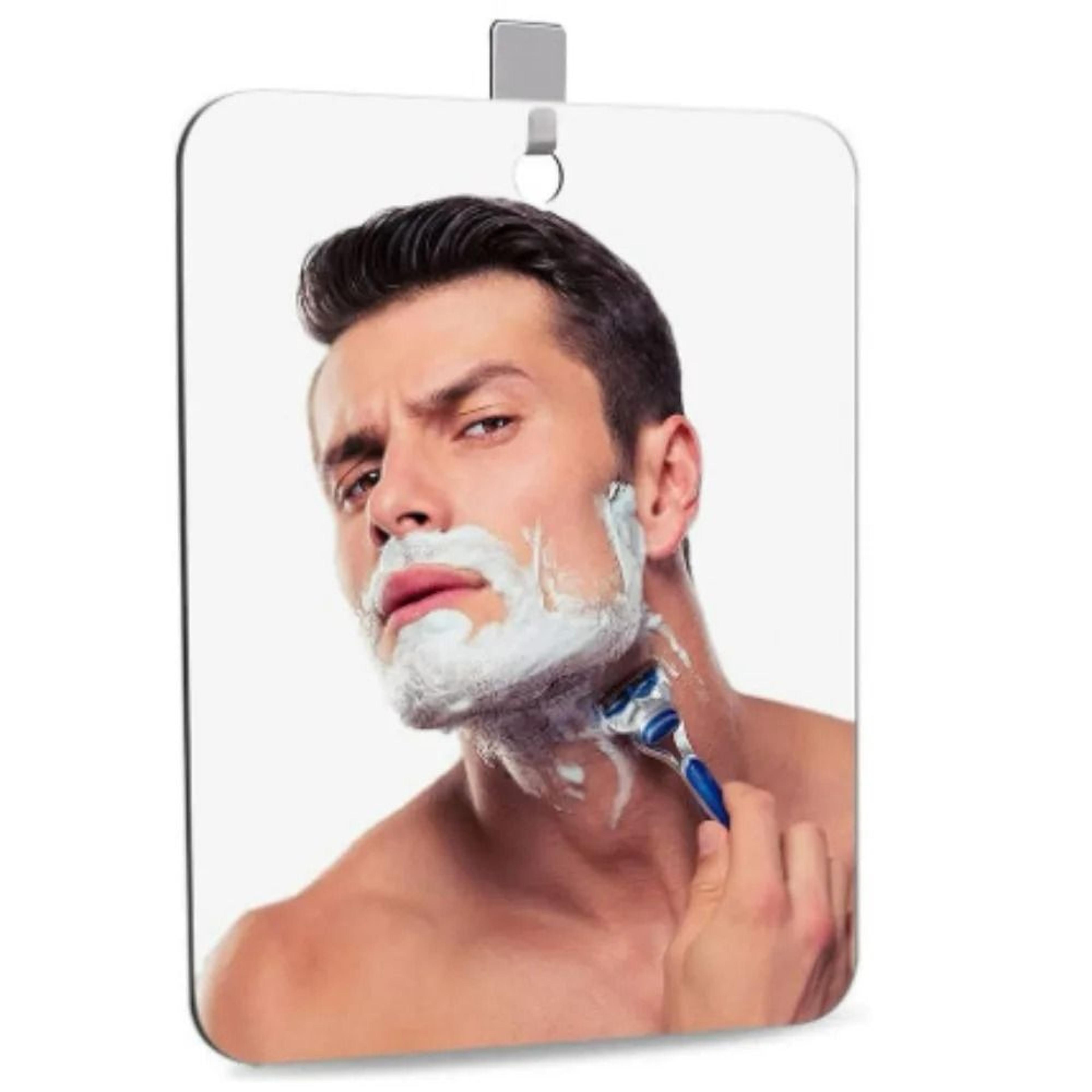 Acrylic Fogless Shower Mirror With Wall Hook 0