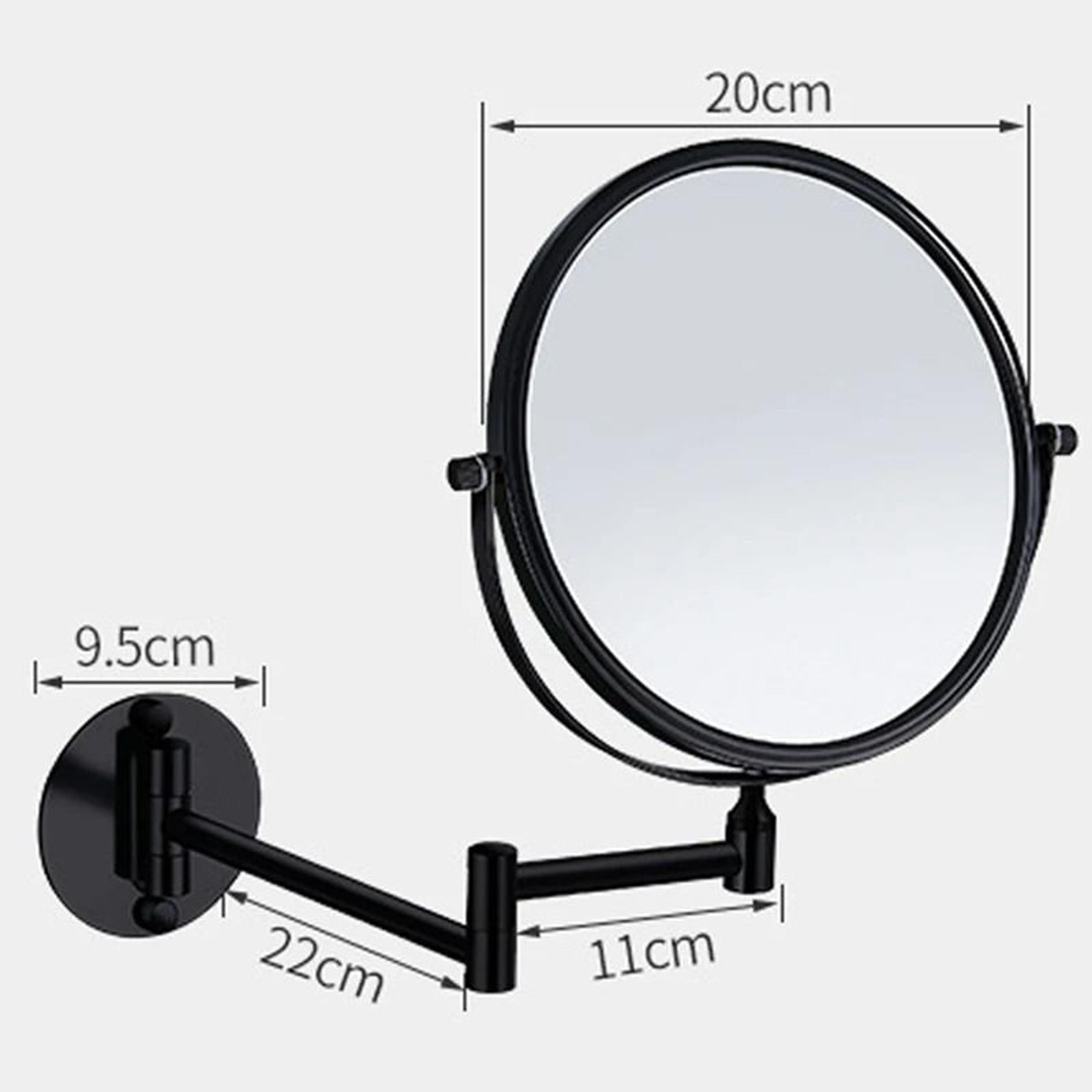DualSided Rotating WallMounted Vanity Mirror With Extendable Arm 4