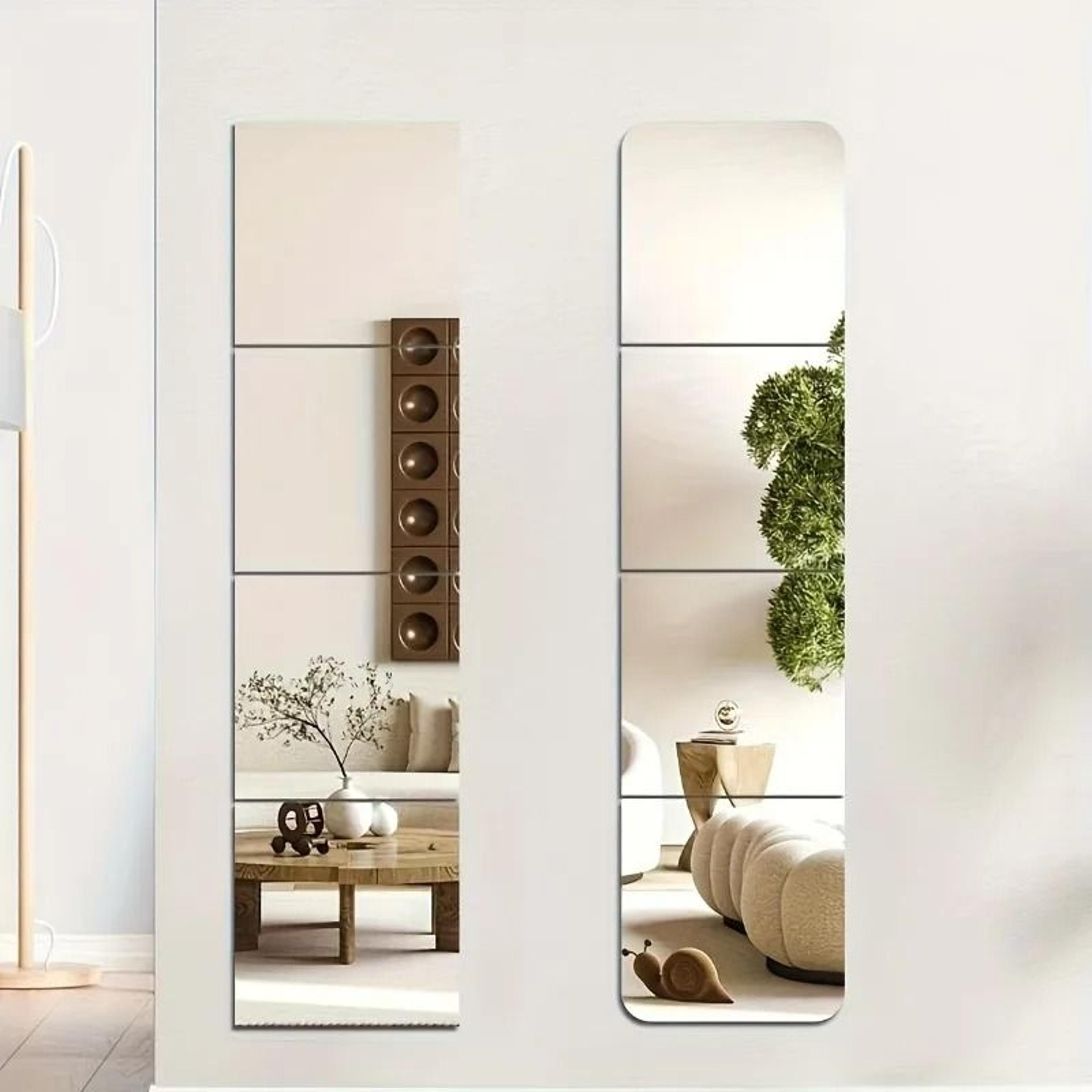 2Piece Shatterproof Acrylic Wall Mirror Set 4