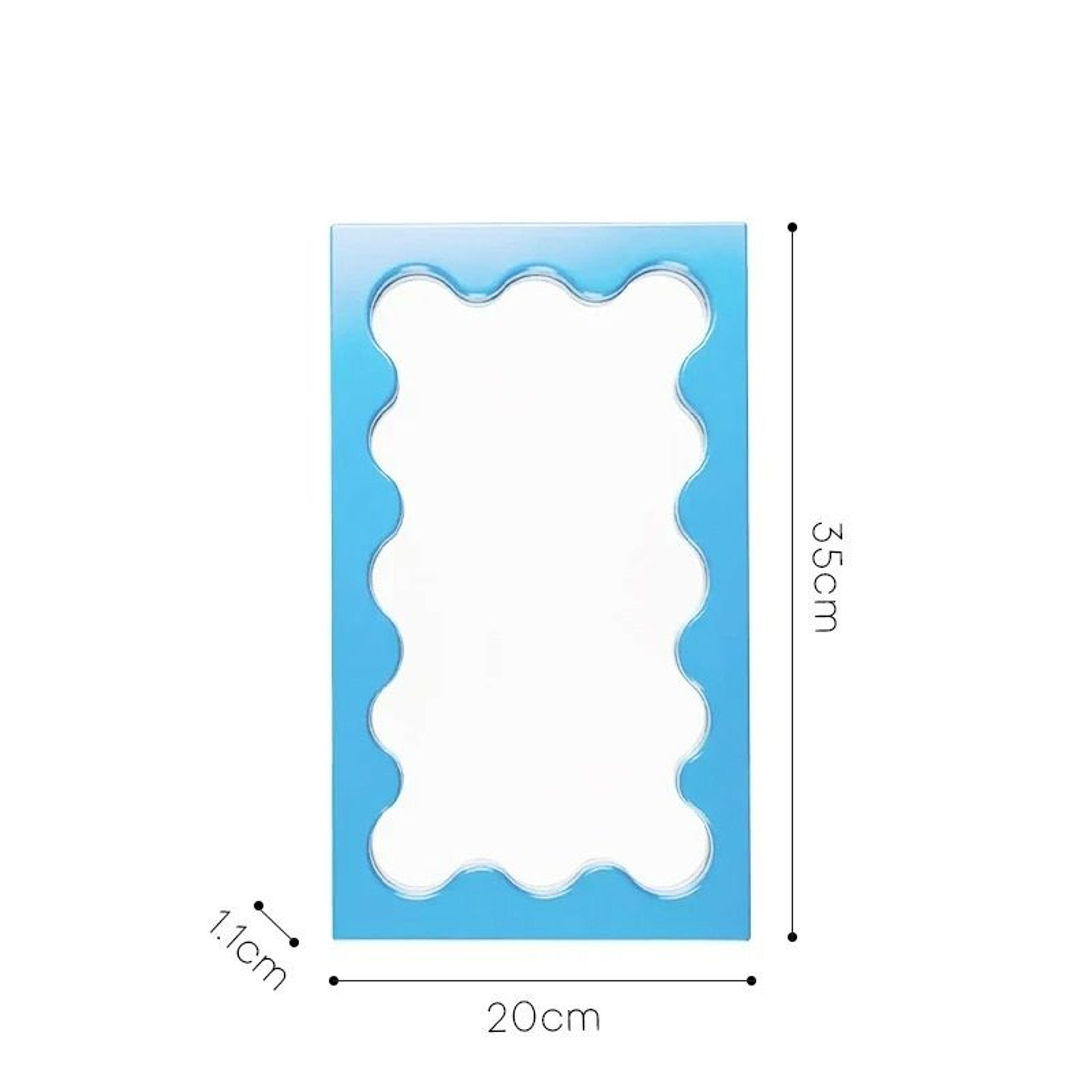 Rectangular Solid Wood Decorative Wall Mirror 8