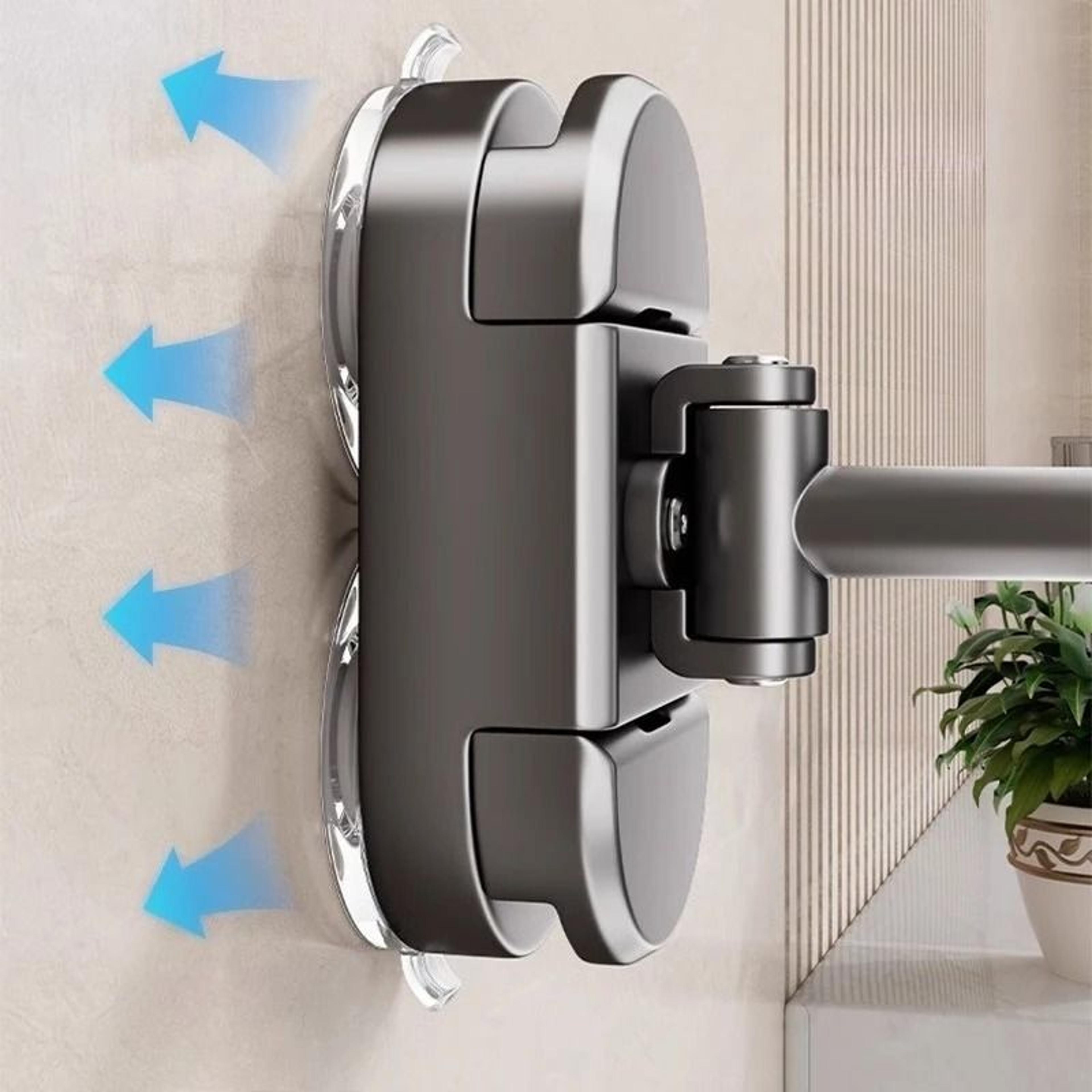 Folding DualSided Illuminated Wall Mirror With Rechargeable Battery  Suction Mount 6