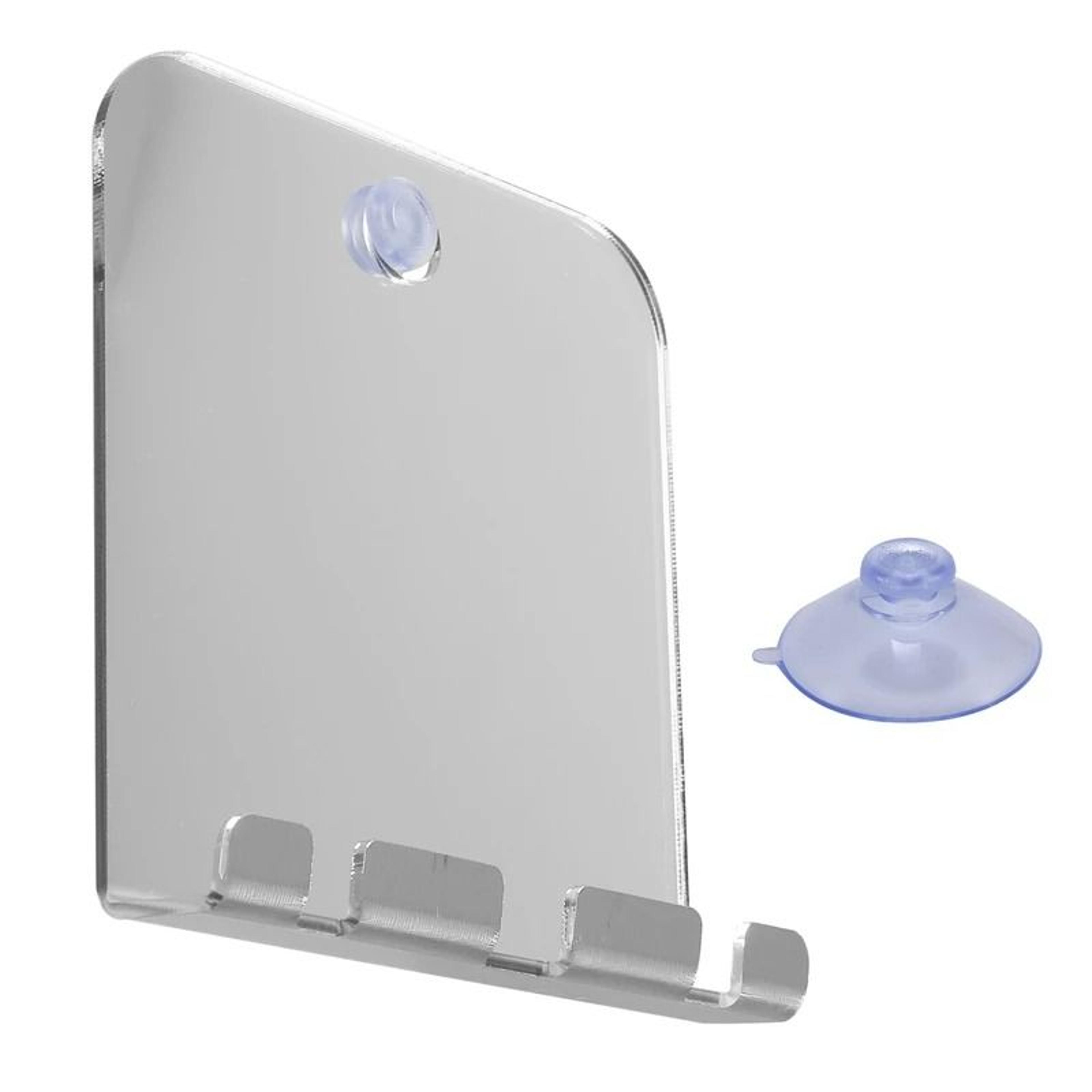shatterproof fogless in-shower shaving mirror