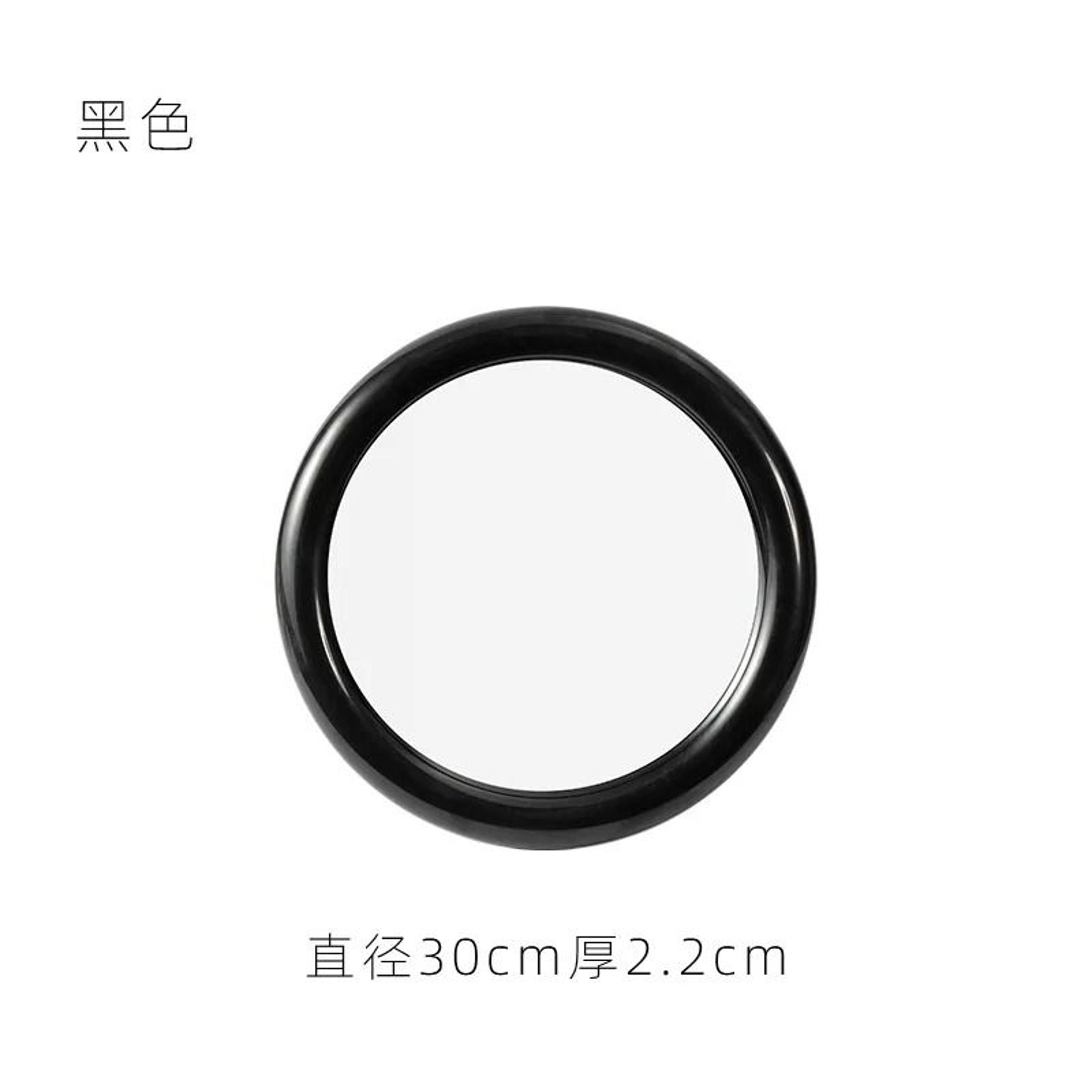 Nordic Round DualUse Glass Wall  Desktop Mirror 7