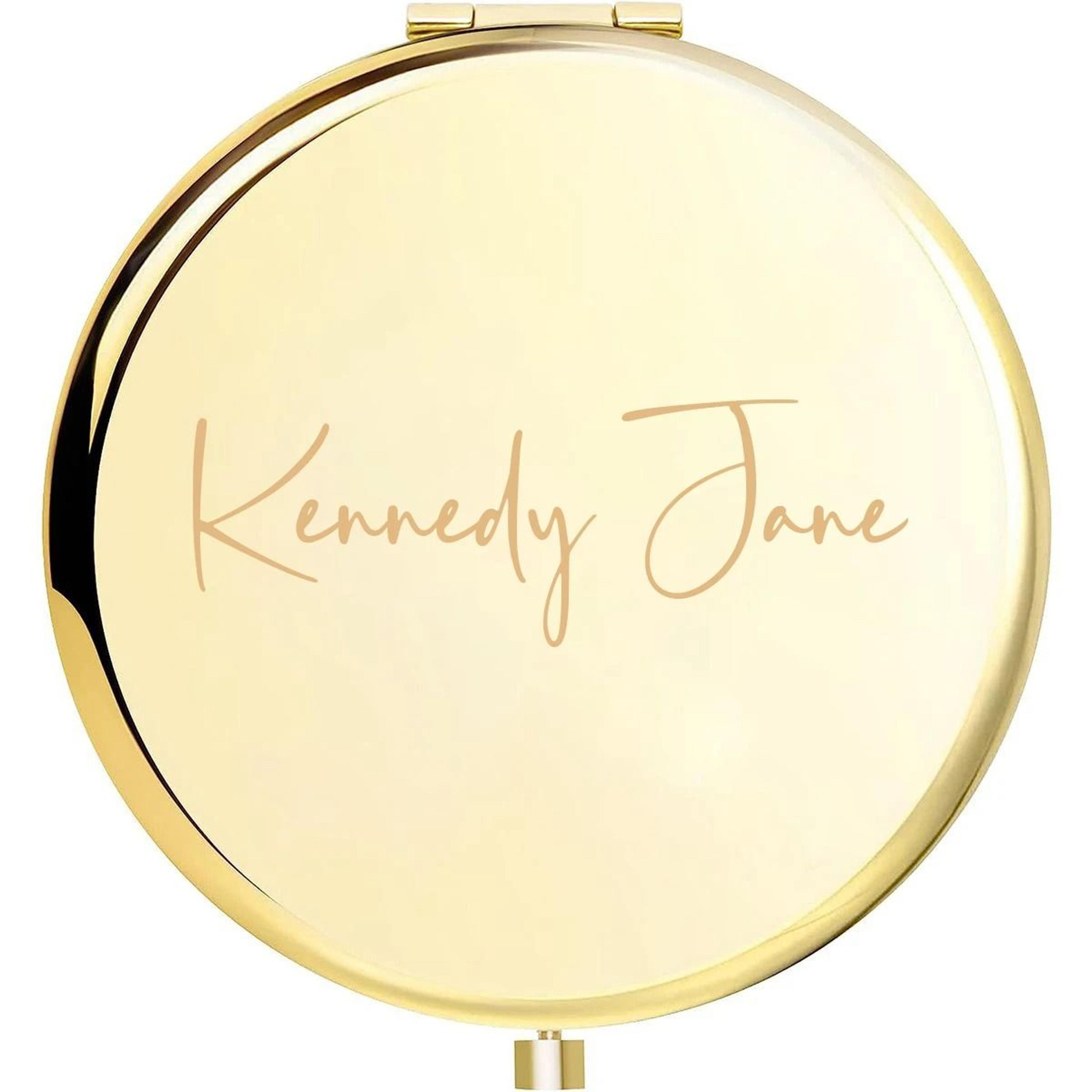 Personalized LaserEngraved Compact Pocket Makeup Mirror 8