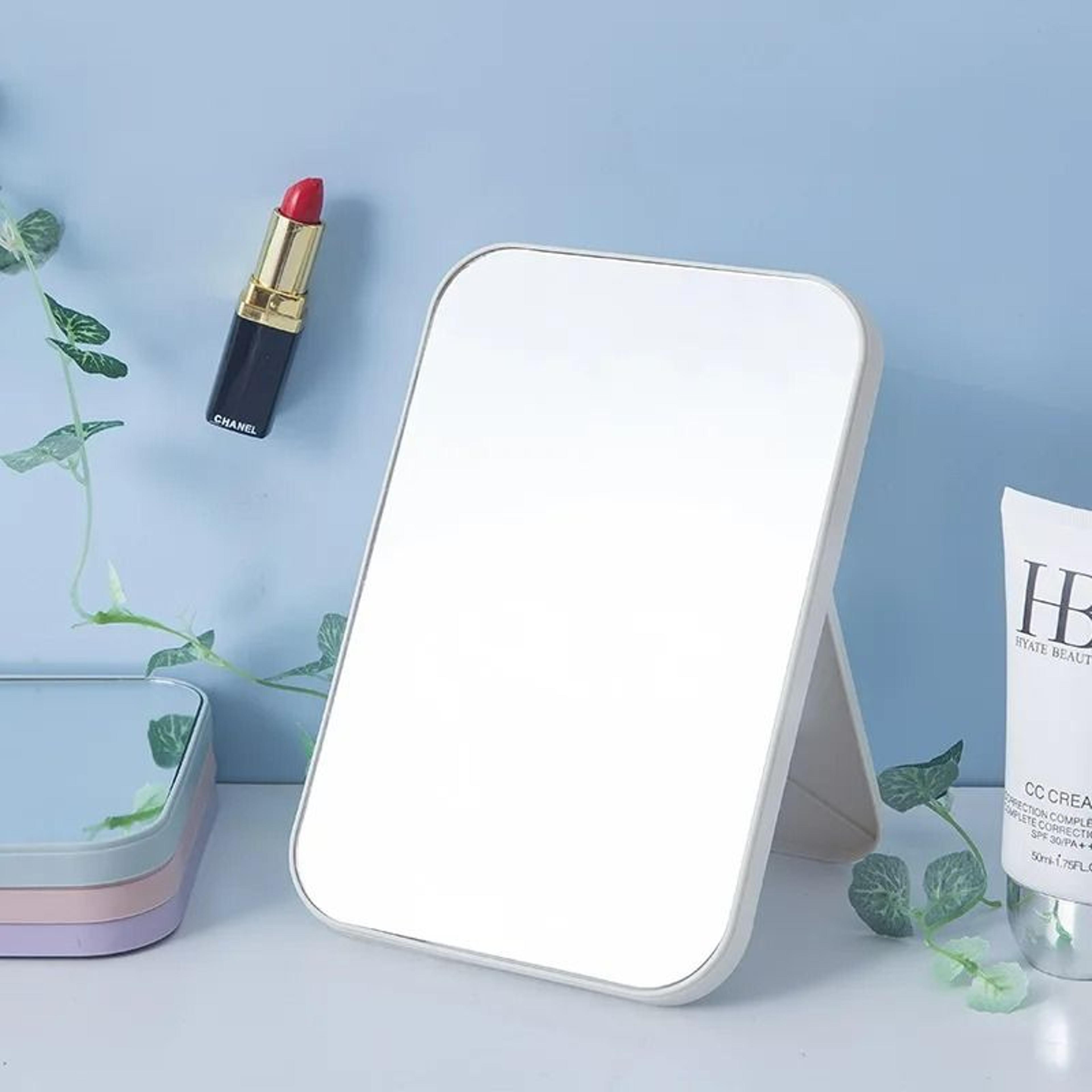 Portable Folding Square Desktop Makeup Mirror 4