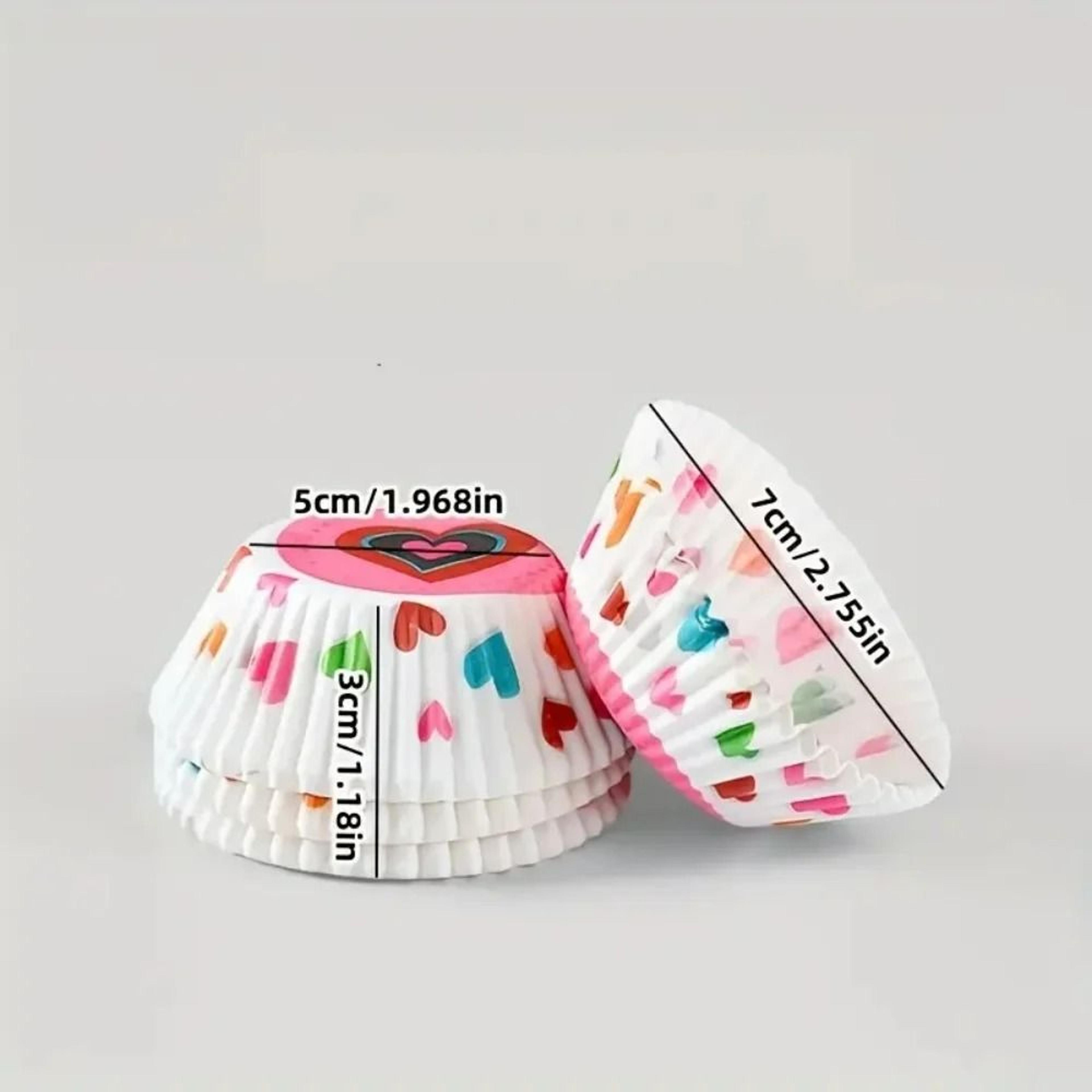 Disposable Greaseproof Paper Cupcake  Muffin Liners  Pack Of 100  2