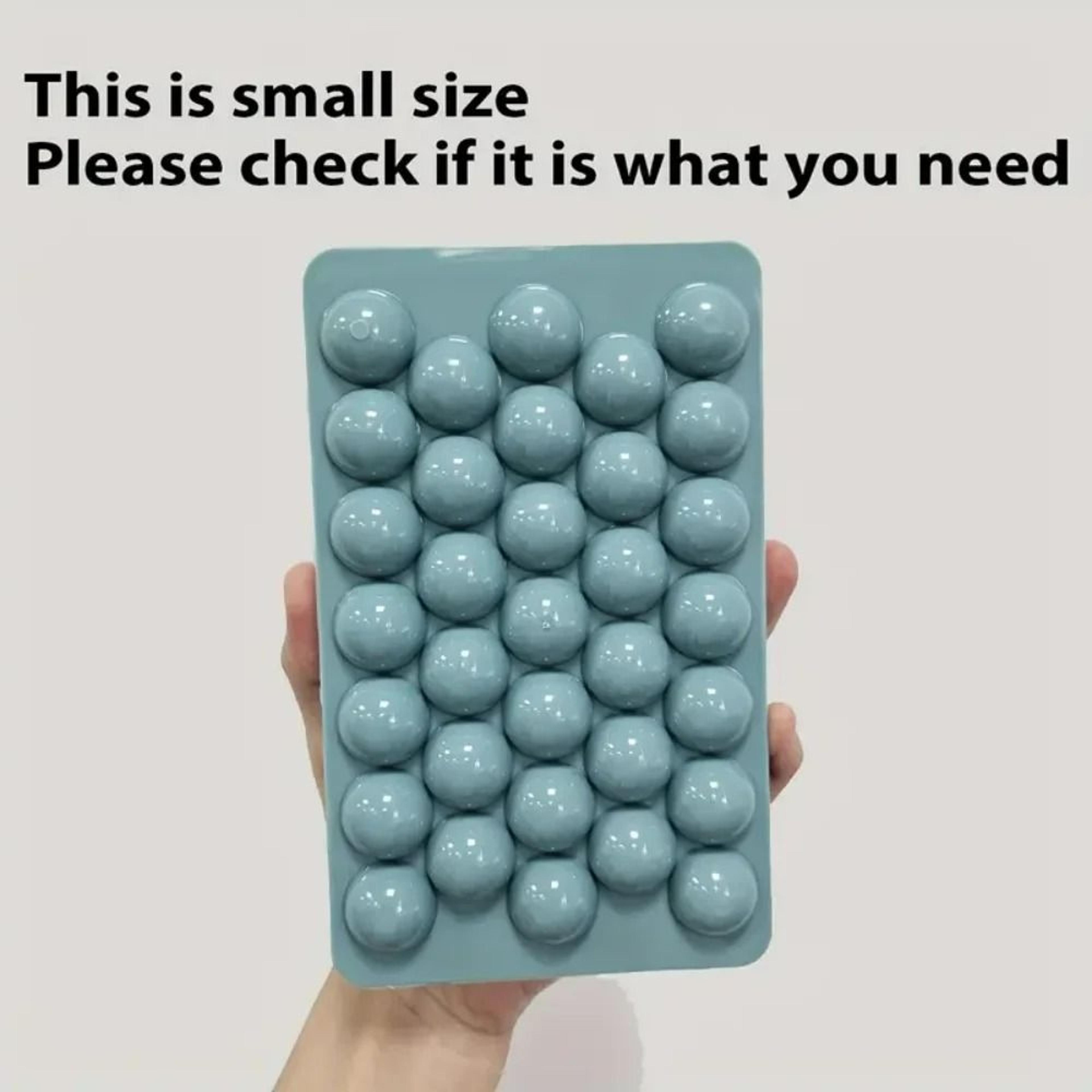 Round Ice Cube Sphere Mold Trays  Pack Of 2  66 Total Cavities  3