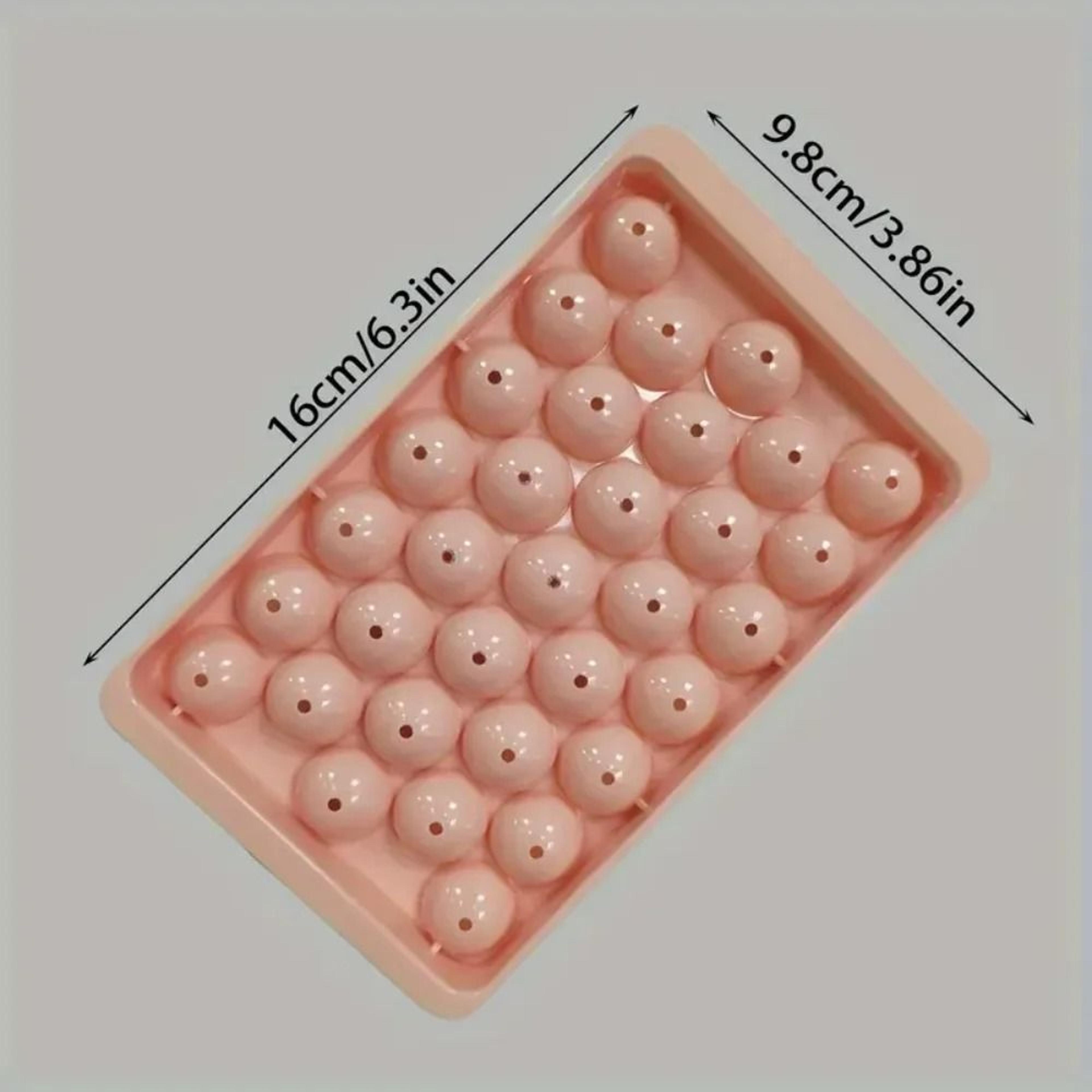 Round Ice Cube Sphere Mold Trays  Pack Of 2  66 Total Cavities  2