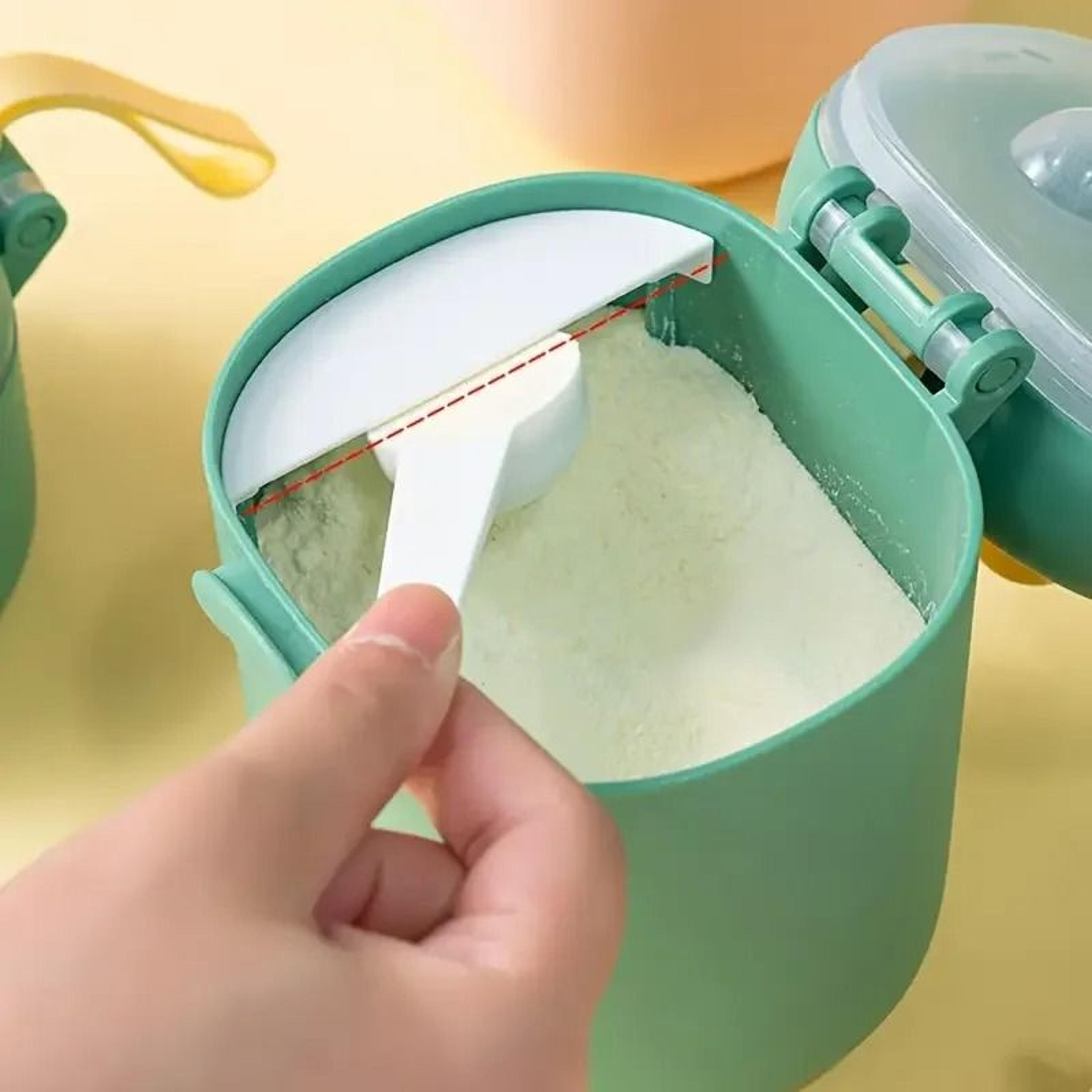 Dinosaur Portable Infant Formula  Snack Container With Scoop 3