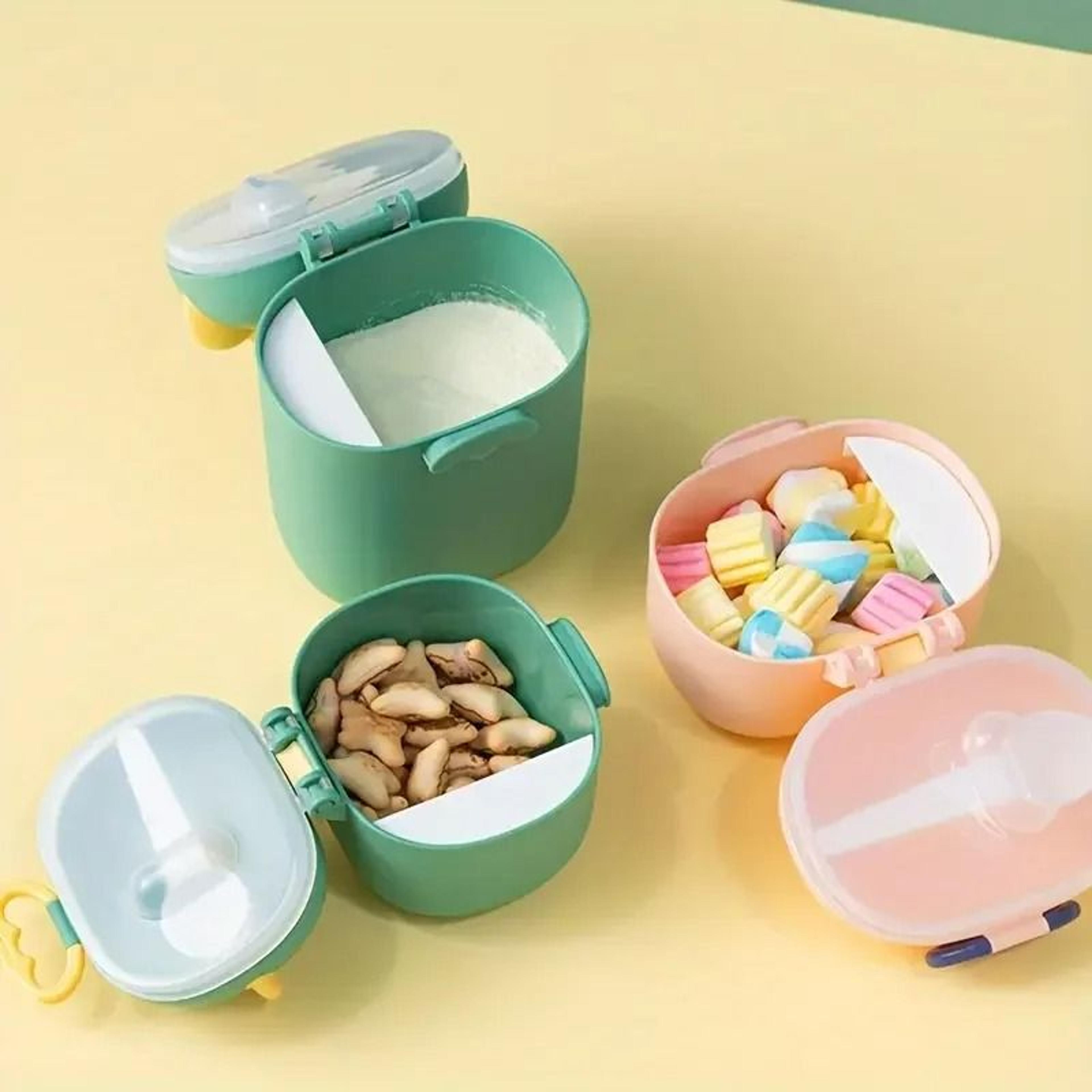 Dinosaur Portable Infant Formula  Snack Container With Scoop 6