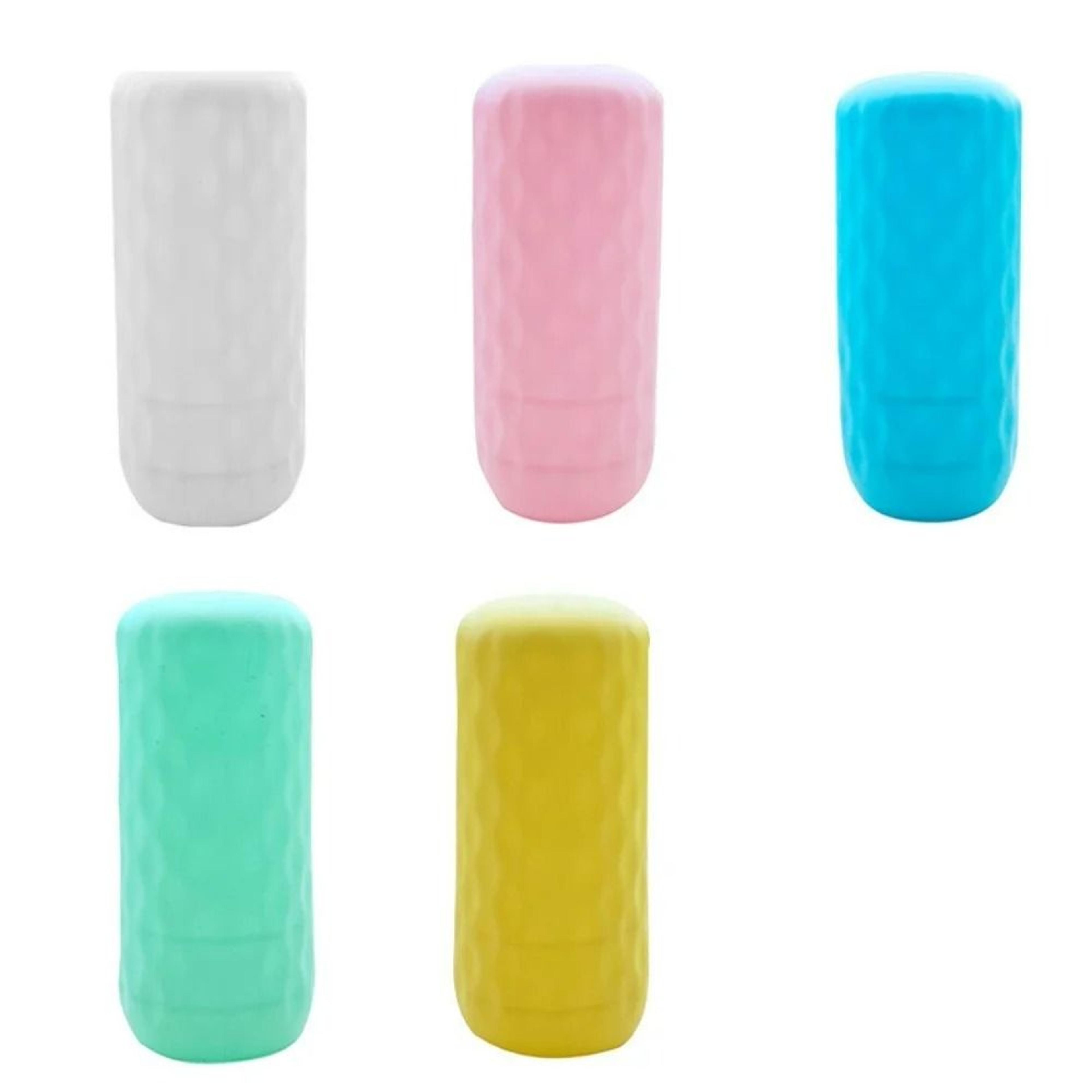Universal Elastic Silicone LeakProof Travel Bottle Covers 8