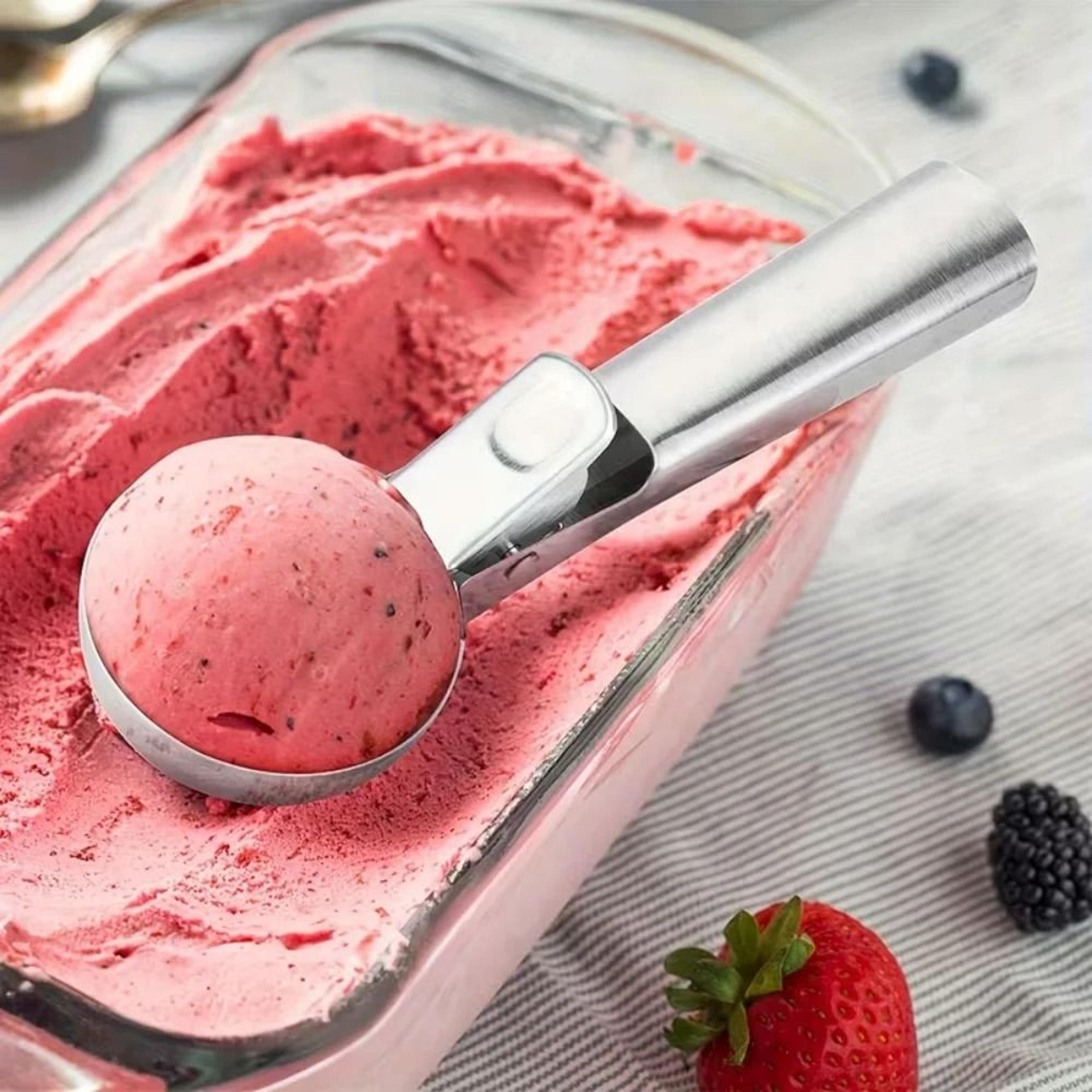 stainless steel dual-purpose ice cream & fruit baller scoop