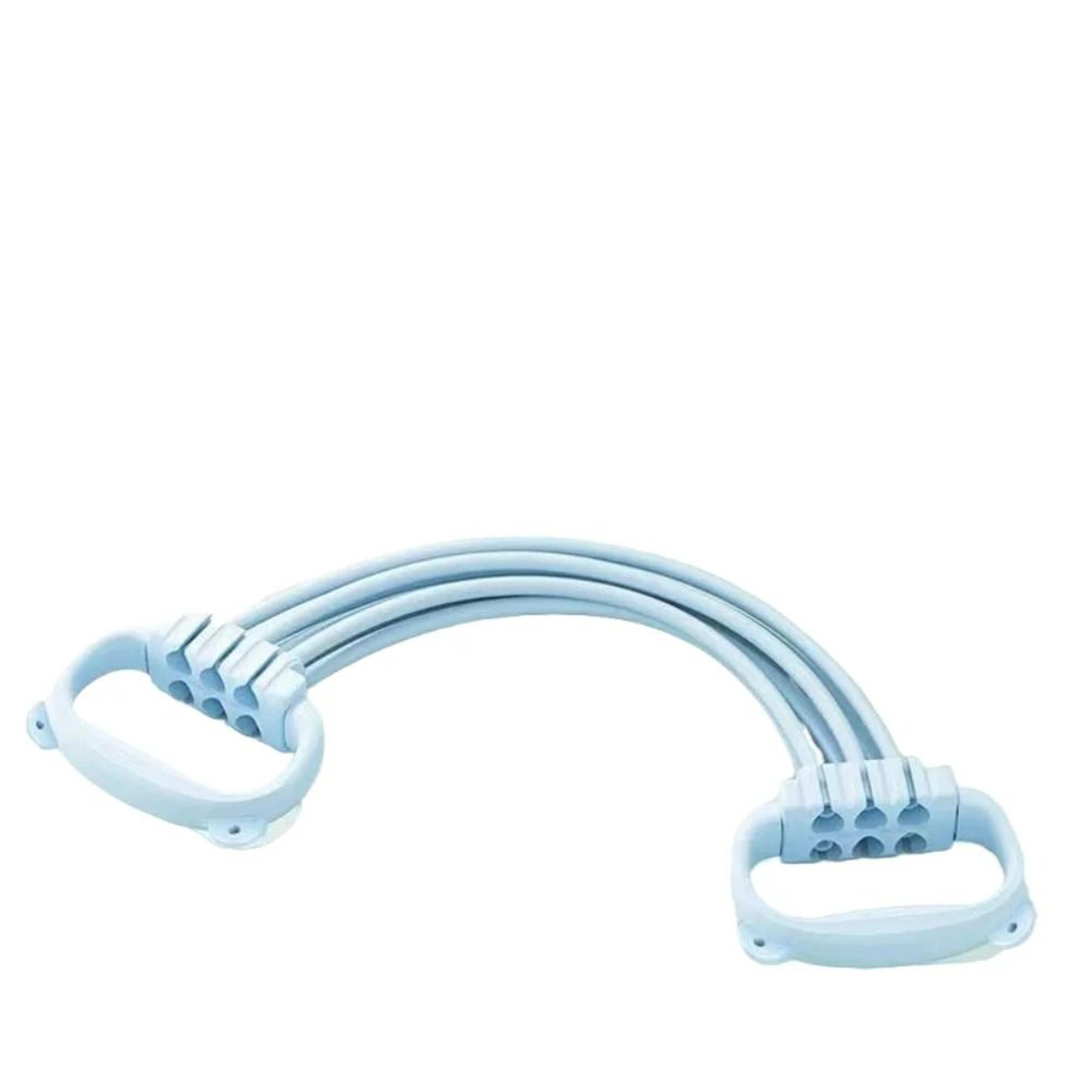 Resistance Band With Handles  Detachable Tubes Set 7