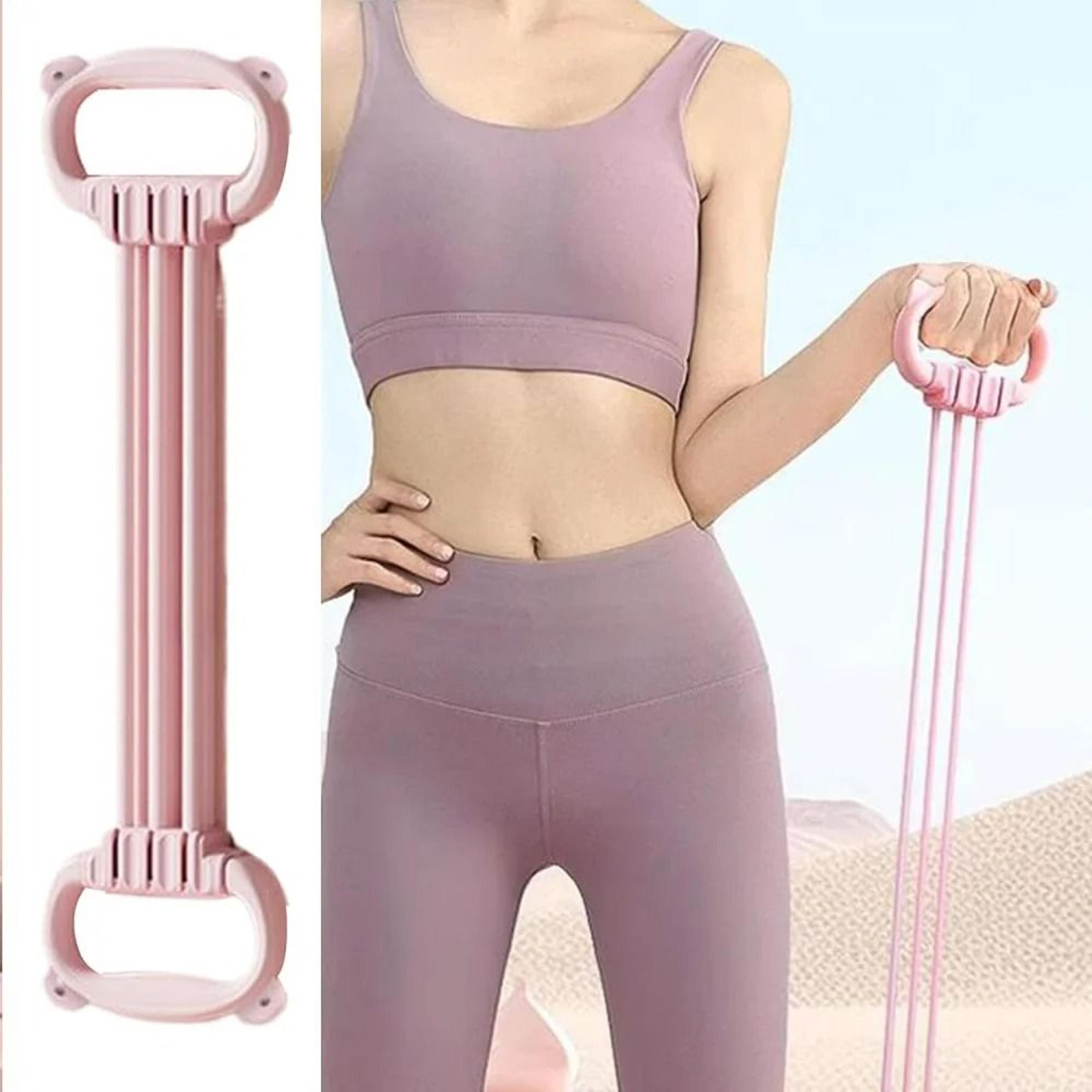 Resistance Band With Handles  Detachable Tubes Set 1