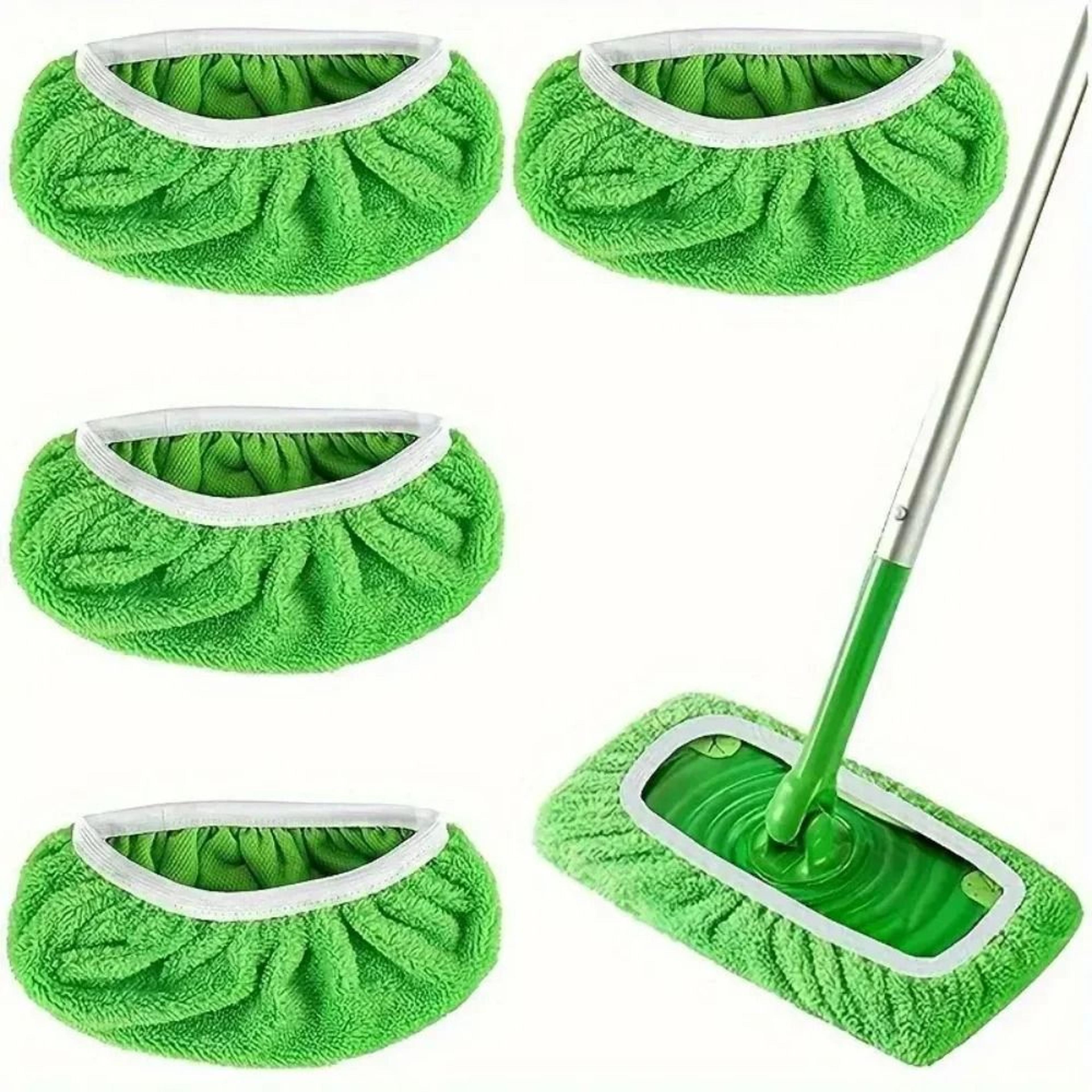 4Piece HighQuality Washable Microfiber Reusable Mop Replacement Pads 1