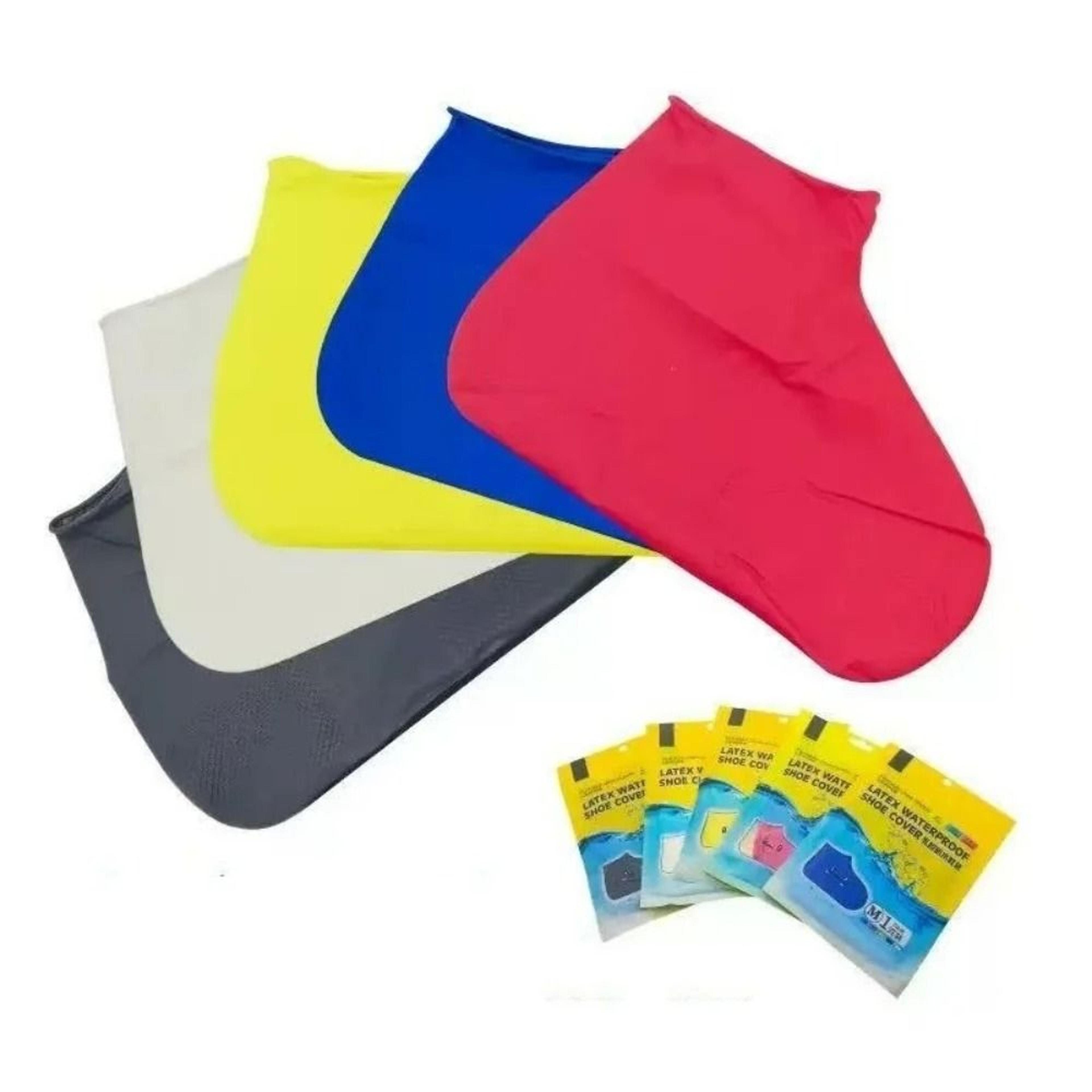 Waterproof Silicone Overshoe Covers  1 Pair  2 Pcs  1