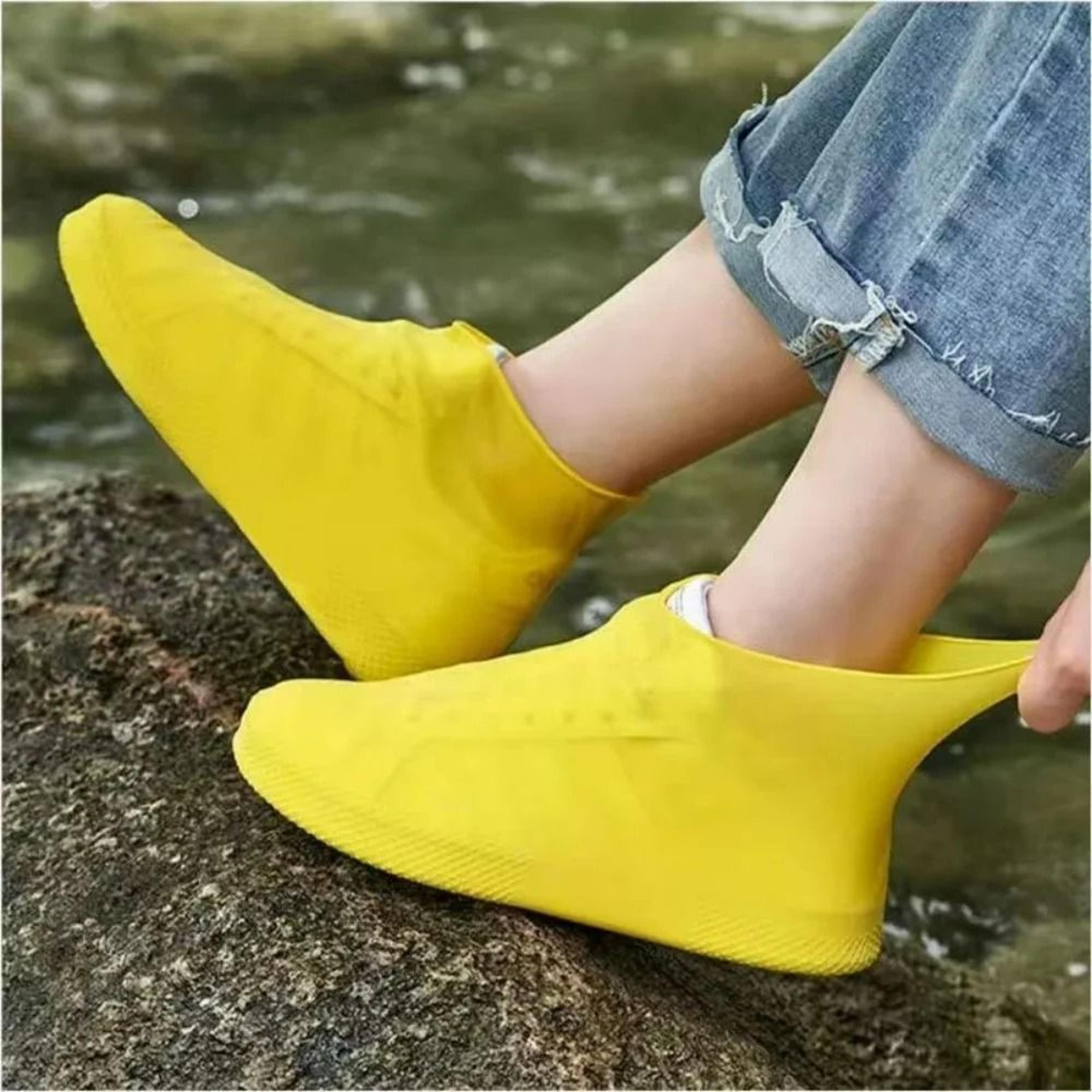 Waterproof Silicone Overshoe Covers  1 Pair  2 Pcs  7