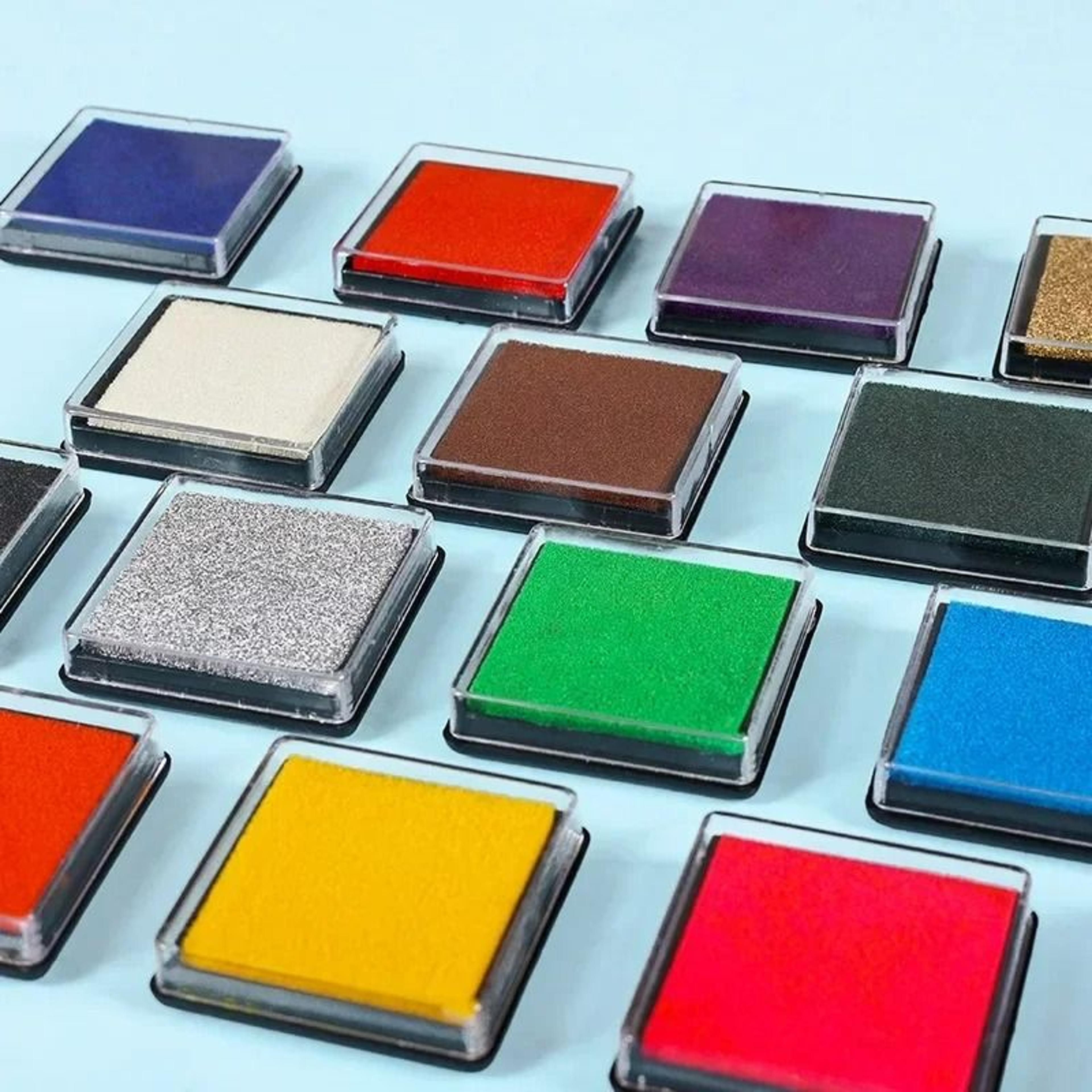 Craft OilBased DIY Ink Pad For Rubber Stamps  Fingerprint Crafts 1