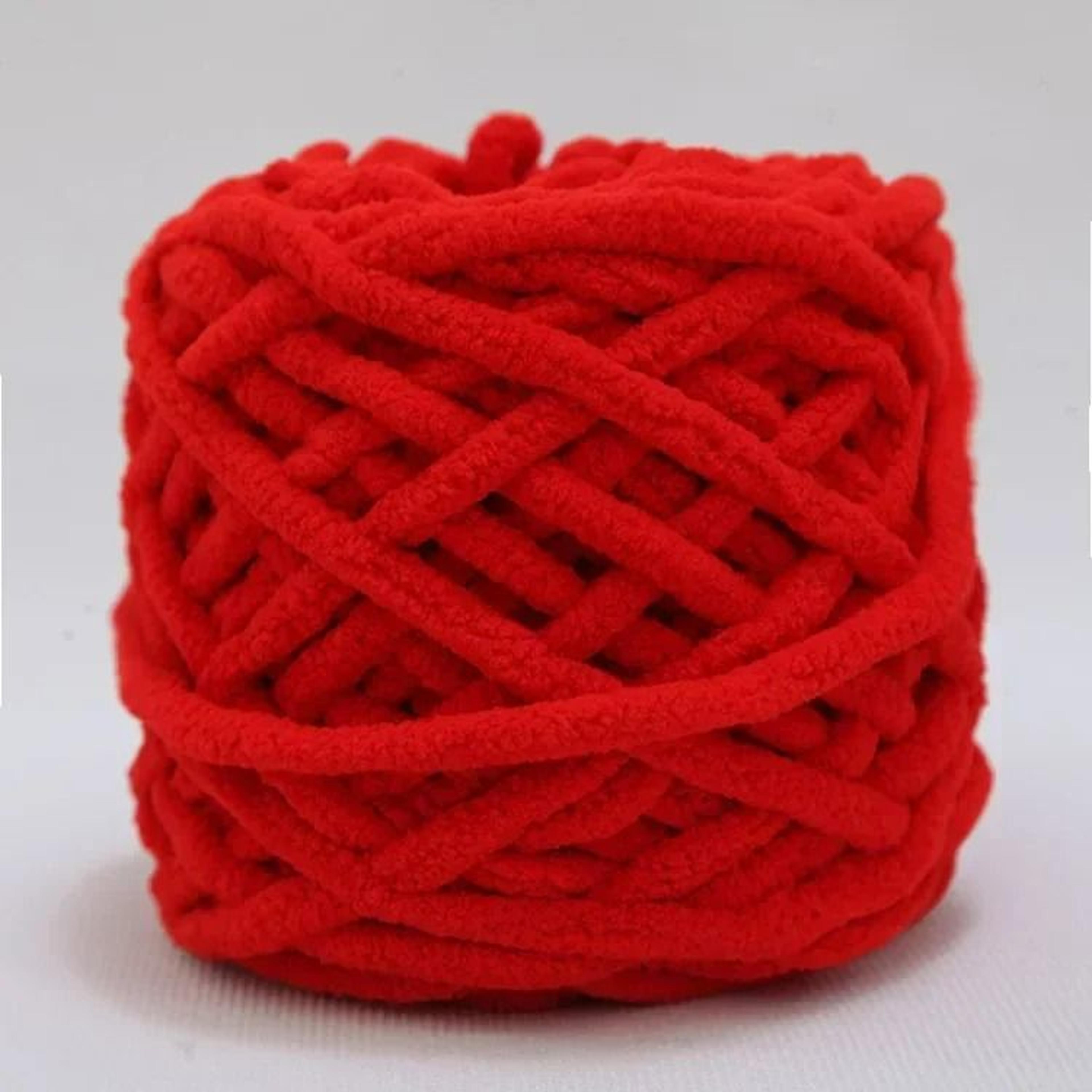 Soft Chenille Velvet Knitting Yarn Ball 35 Oz  100 G 12