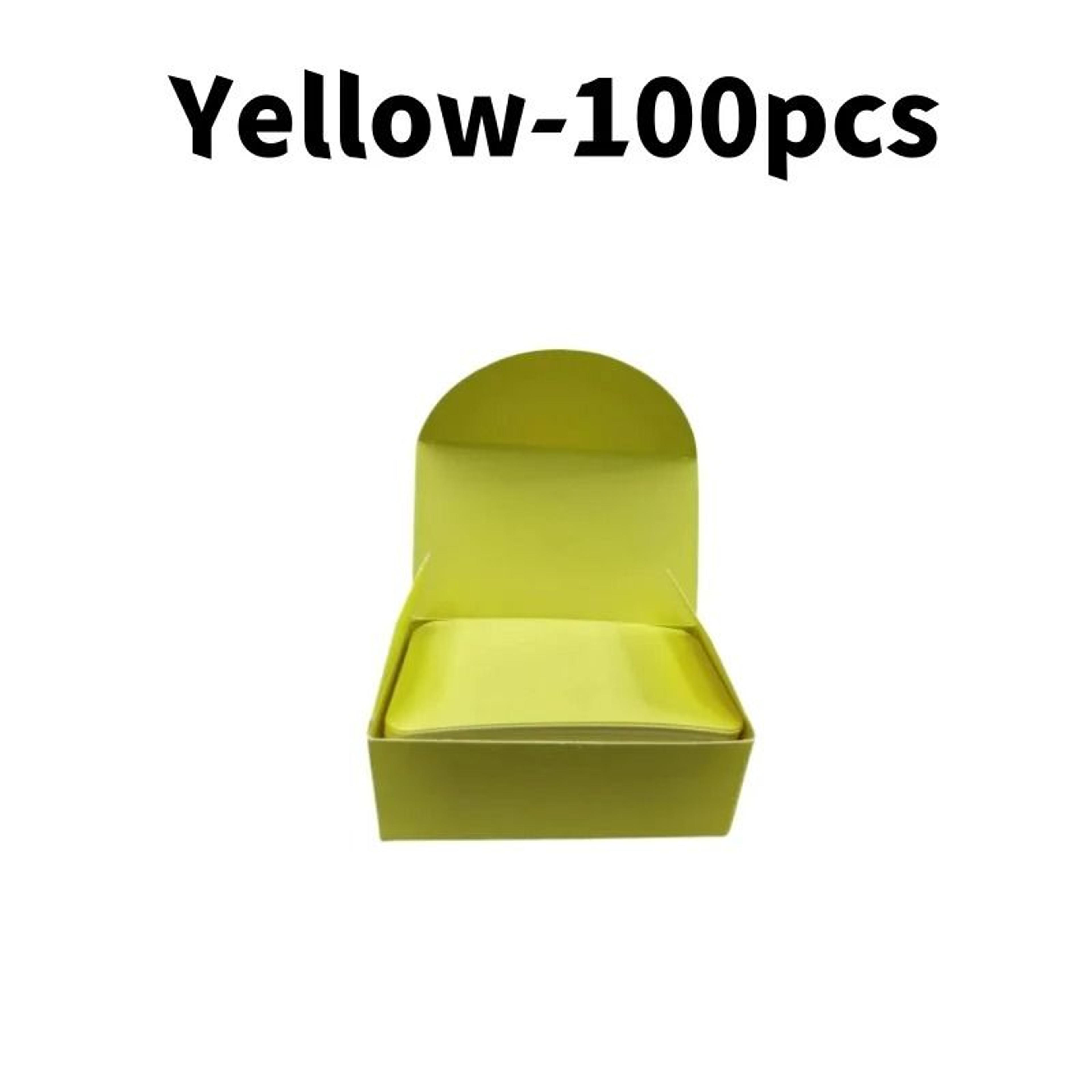 100Piece Blank Kraft Paper Cards Set 10