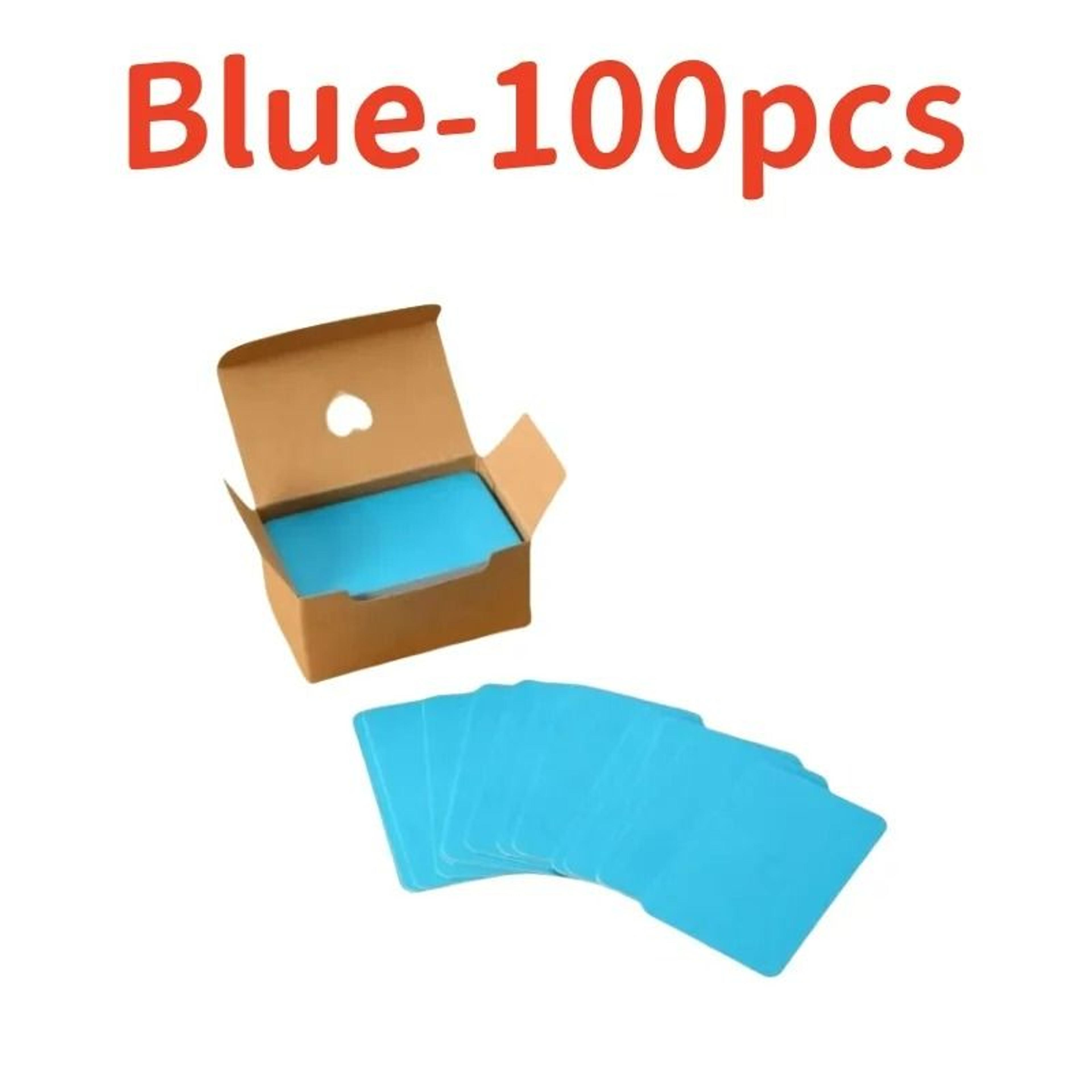 100Piece Blank Kraft Paper Cards Set 14