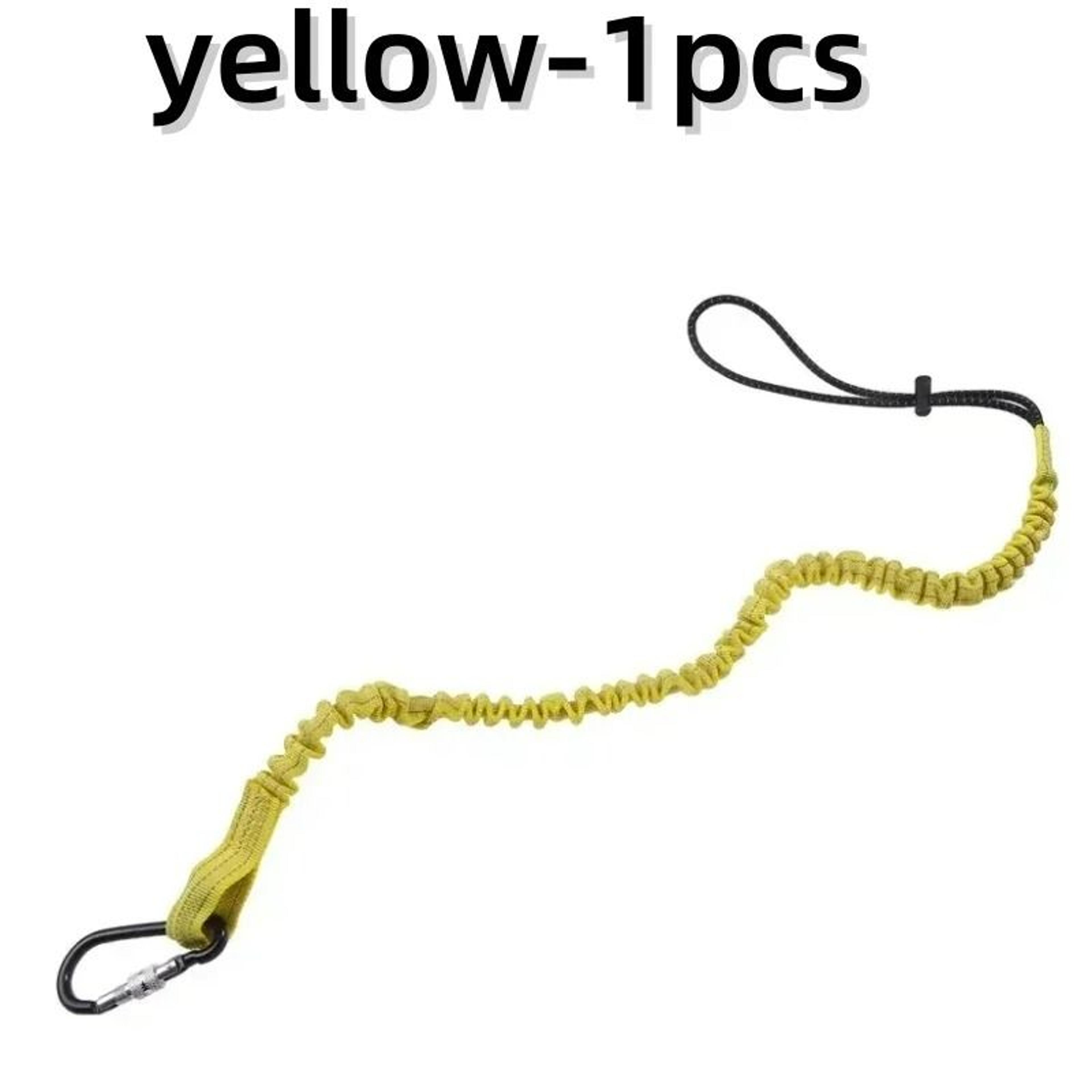 Safety Bungee Tool Tether Lanyard With Carabiner Hook 6