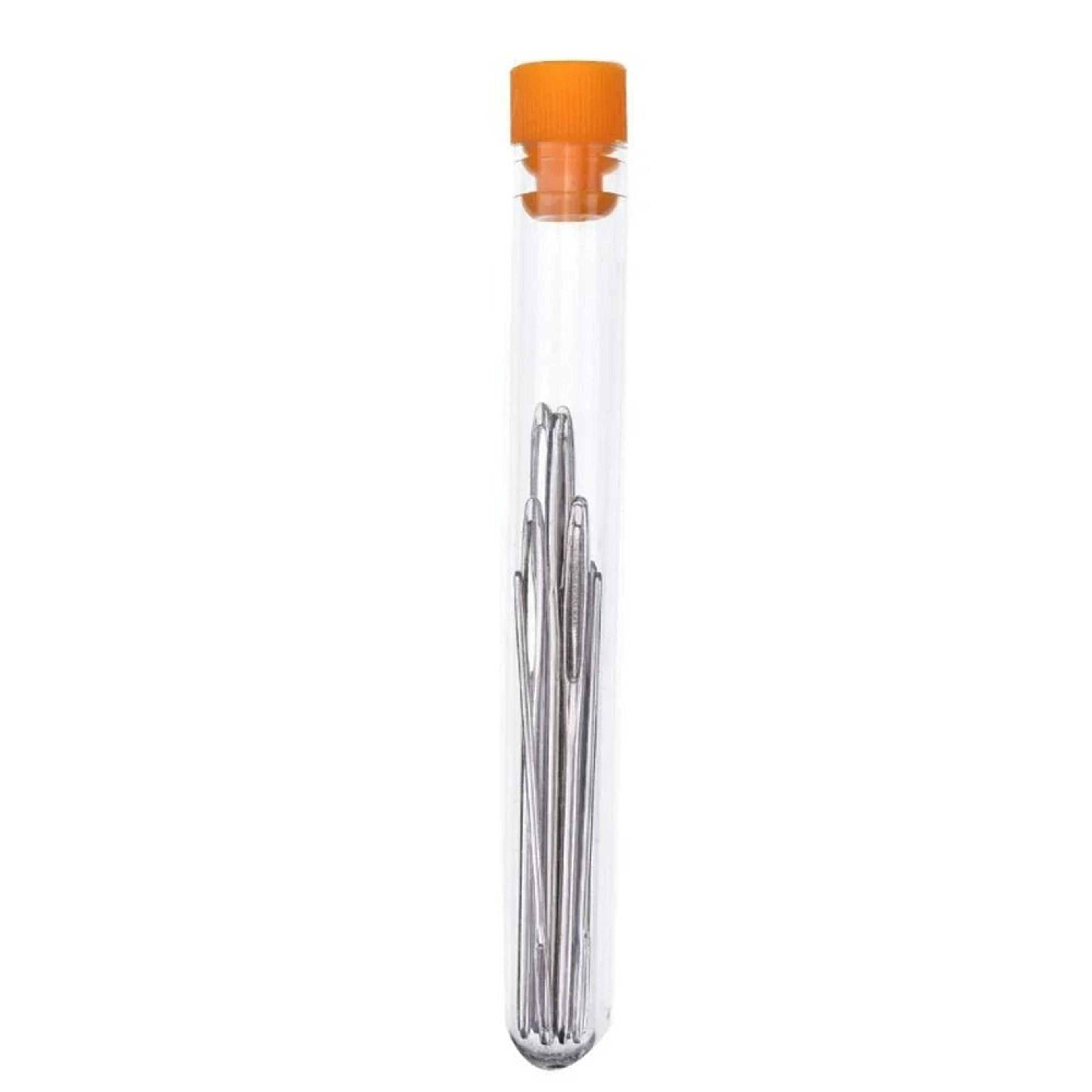 9Piece Stainless Steel LargeEye Sewing  Darning Needles Set 2
