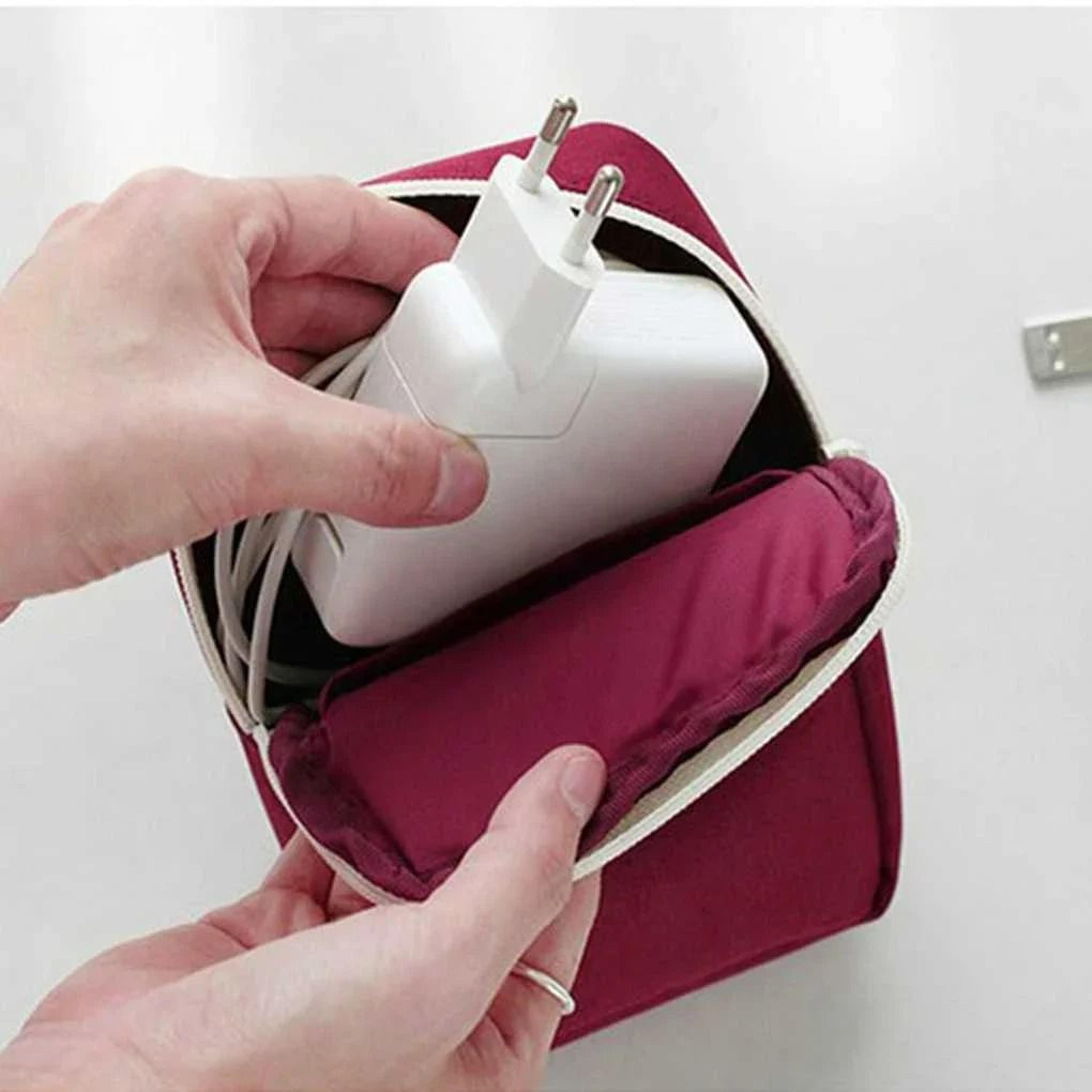 Portable Travel Digital Cable  Electronics Organizer Bag 2