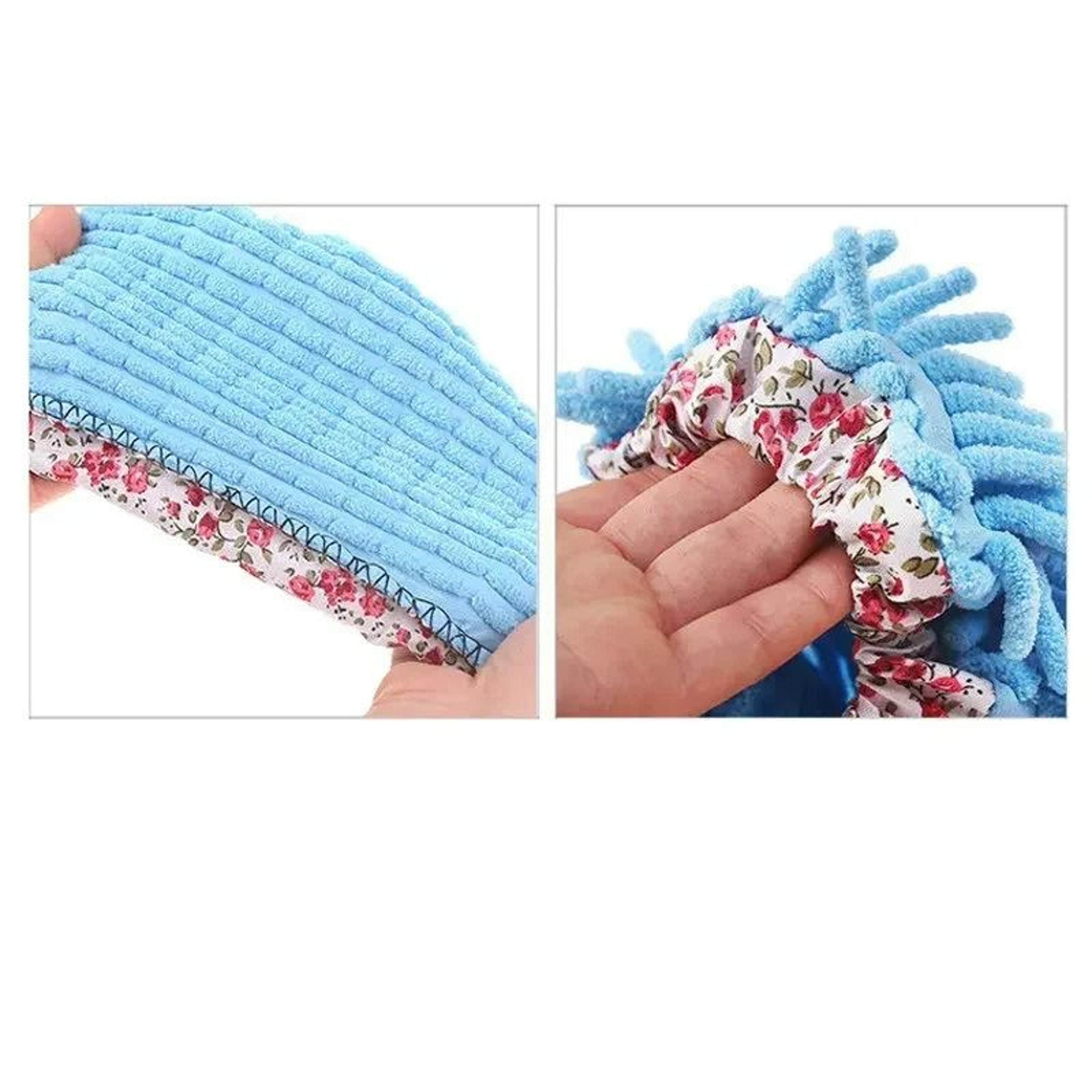 Microfiber Floor Cleaning Lazy Mop Slipper Cover 5