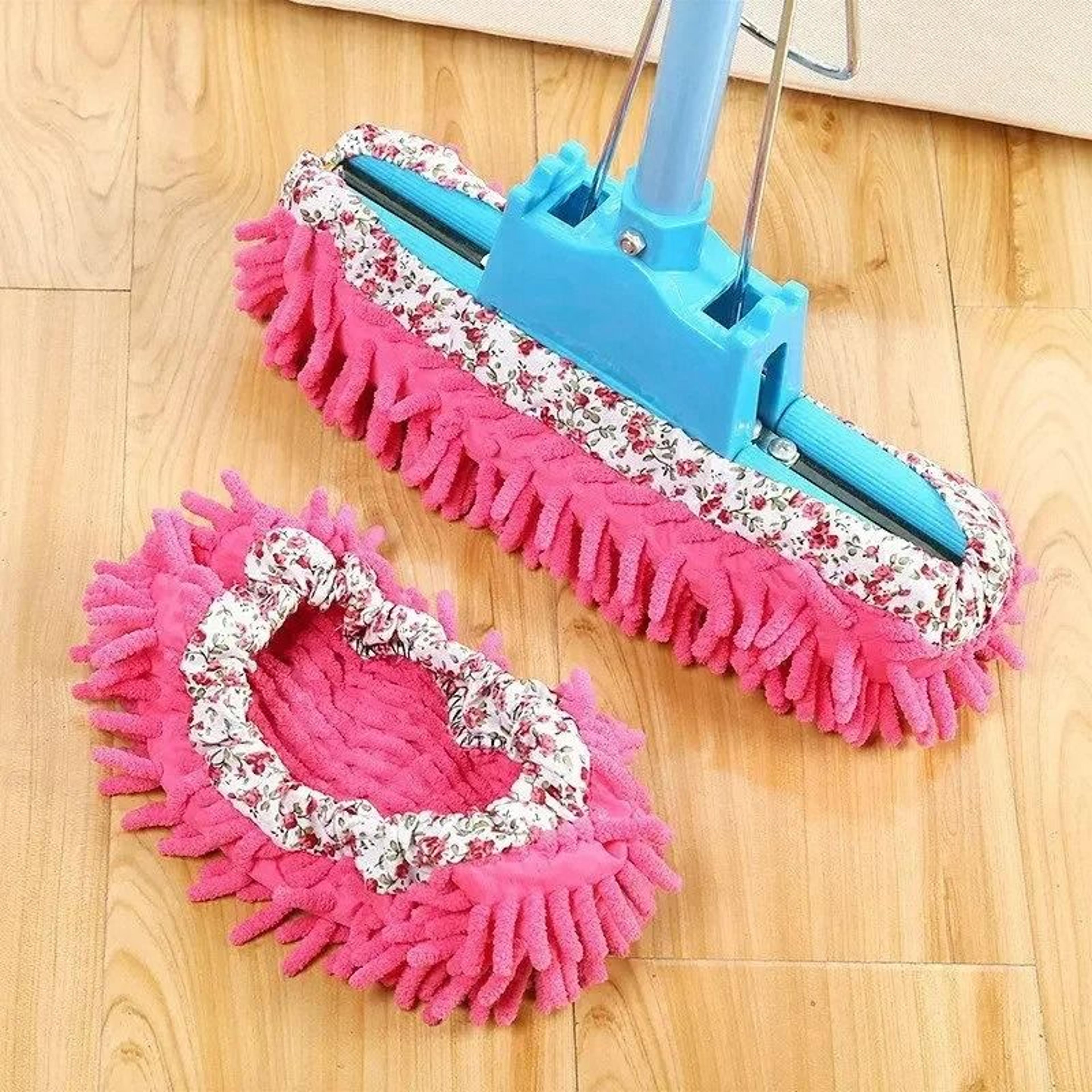 Microfiber Floor Cleaning Lazy Mop Slipper Cover 2