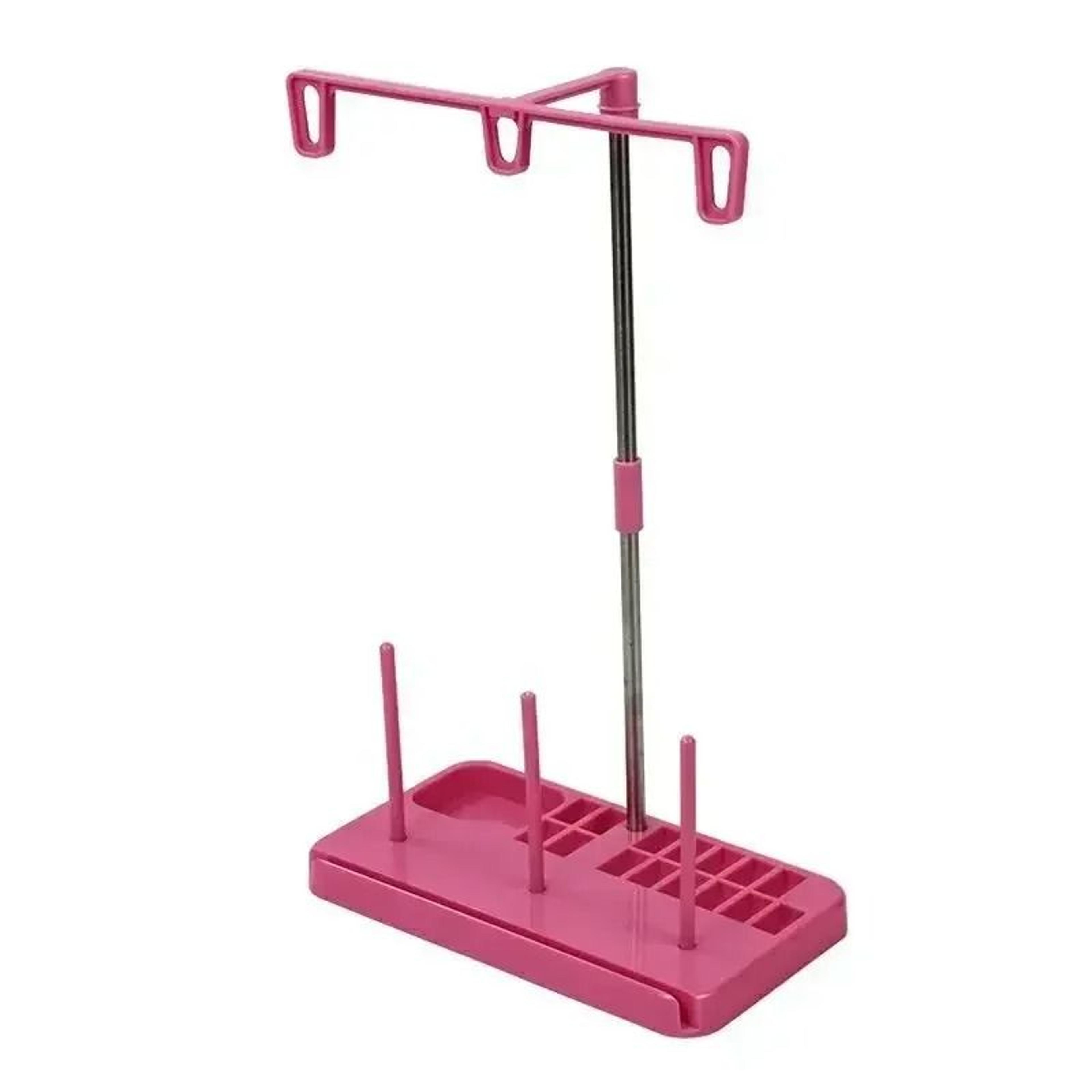 3 Spool Thread Stand Holder Desktop Sewing Thread Organizer And Stand 5
